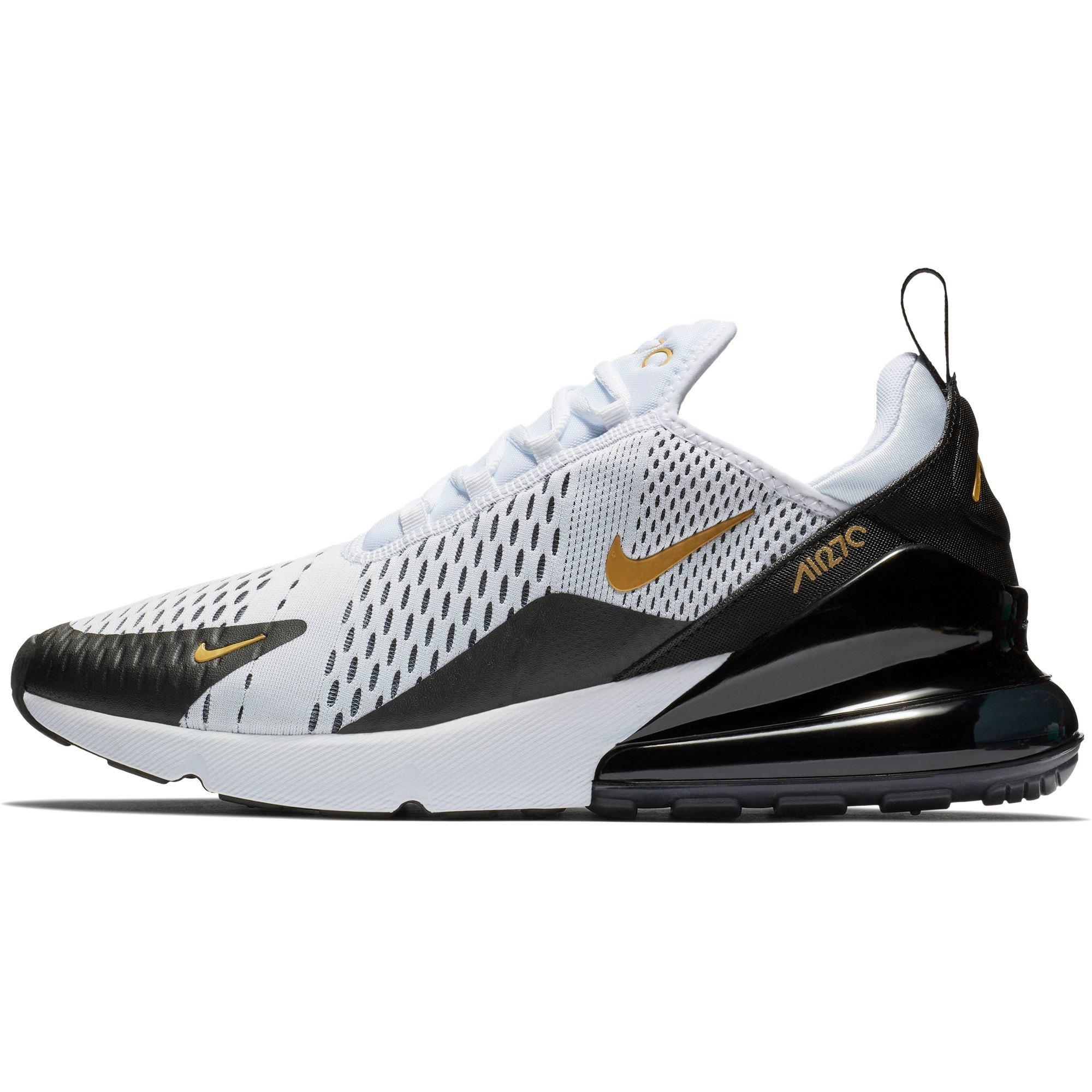black gold and white air max
