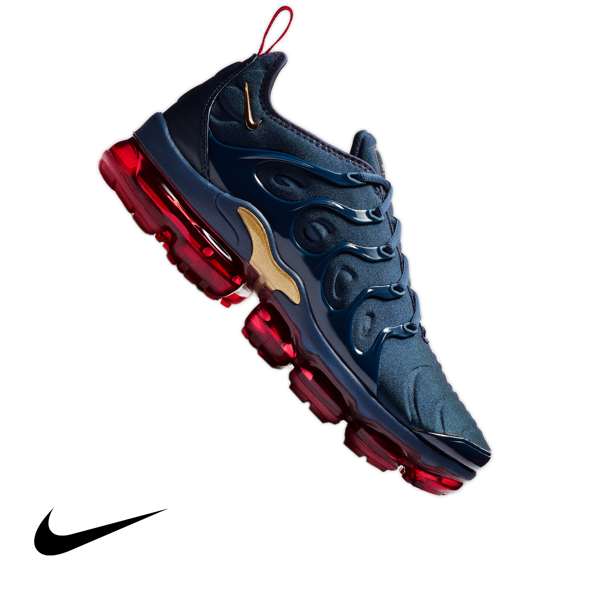 navy and red vapormax