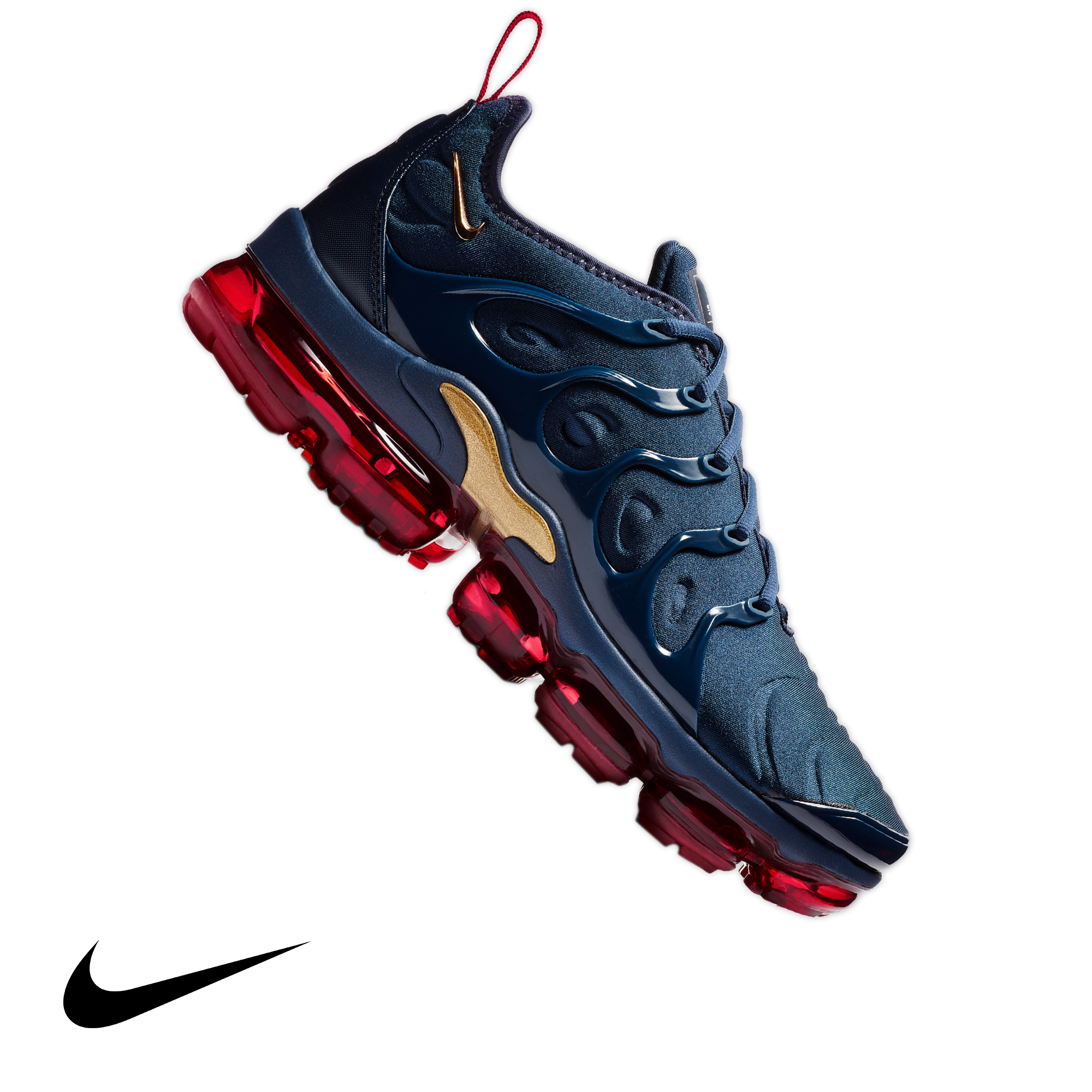 nike air vapormax plus midnight navy men's shoe