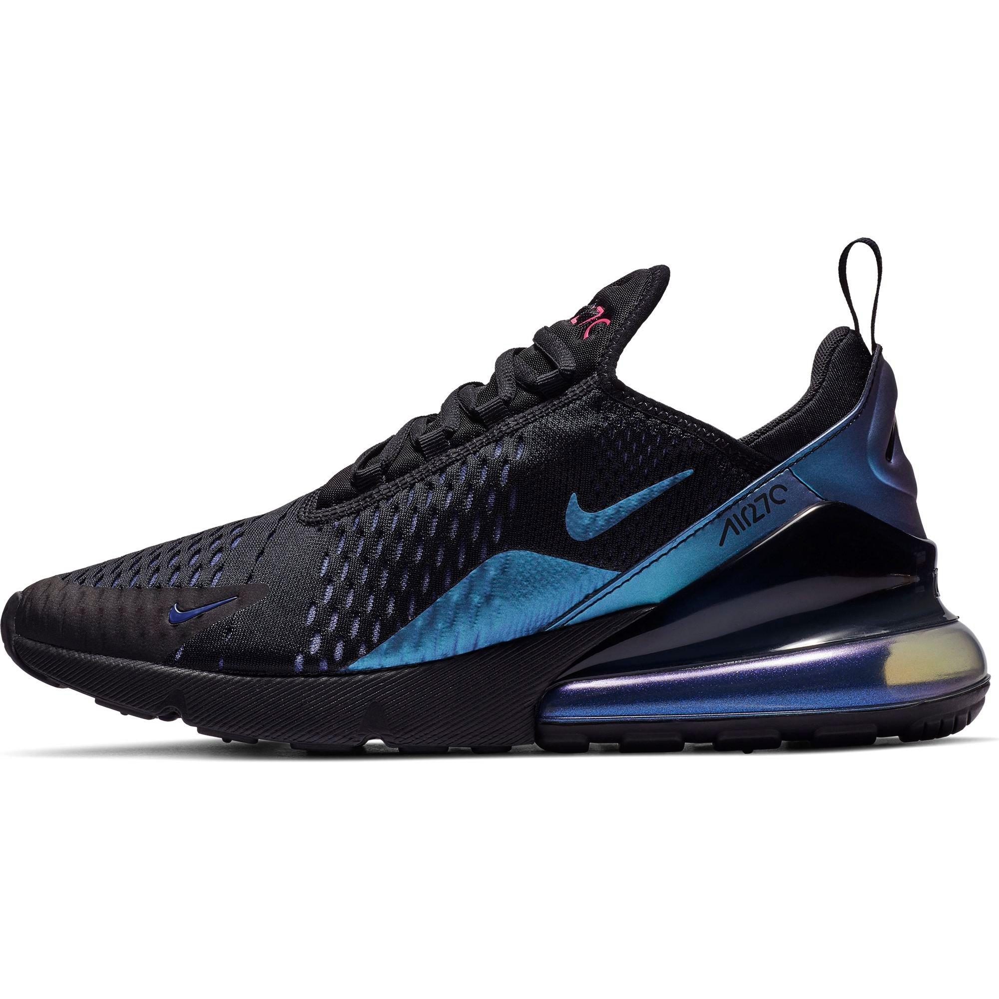 nike 270 black blue purple