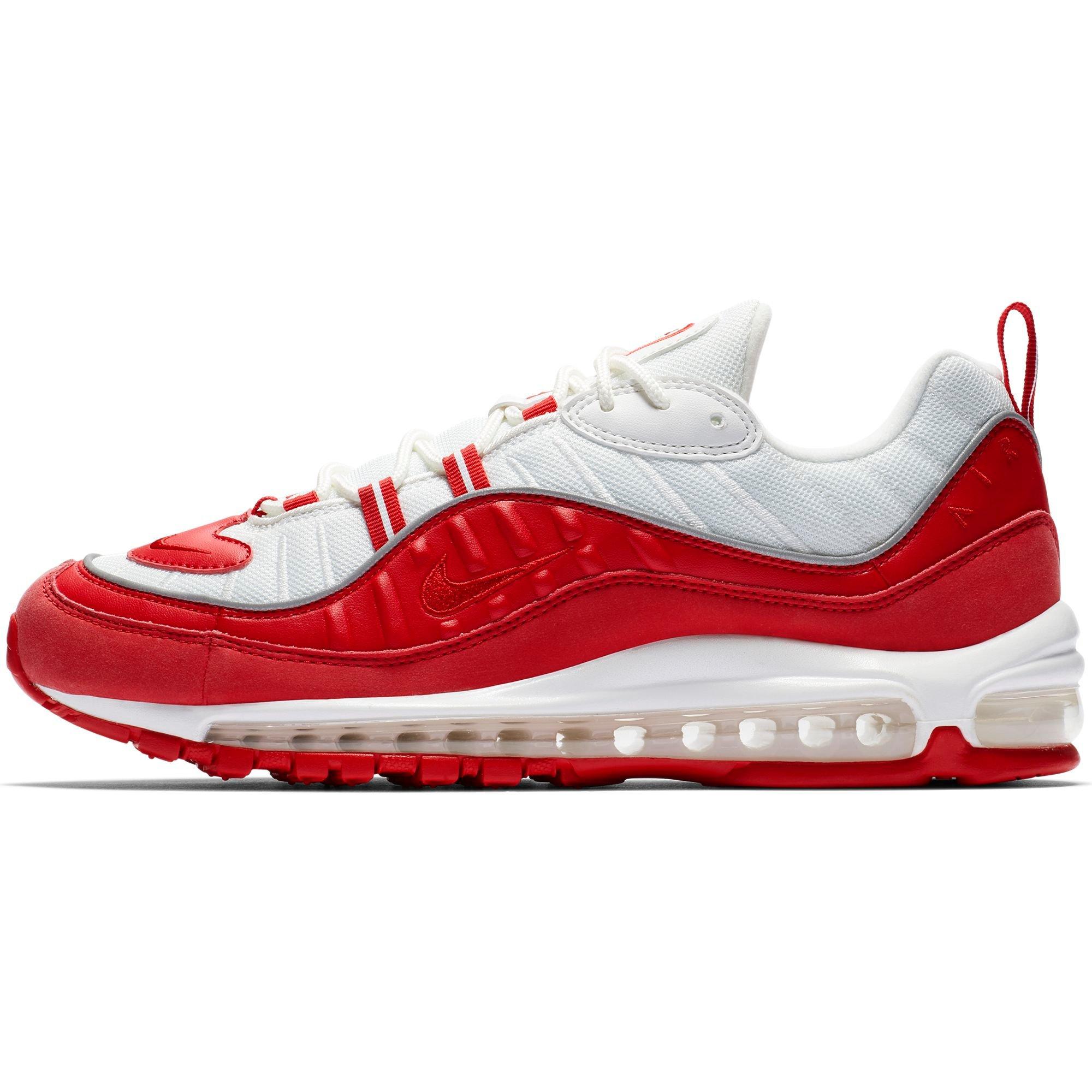 air max 98 white and red