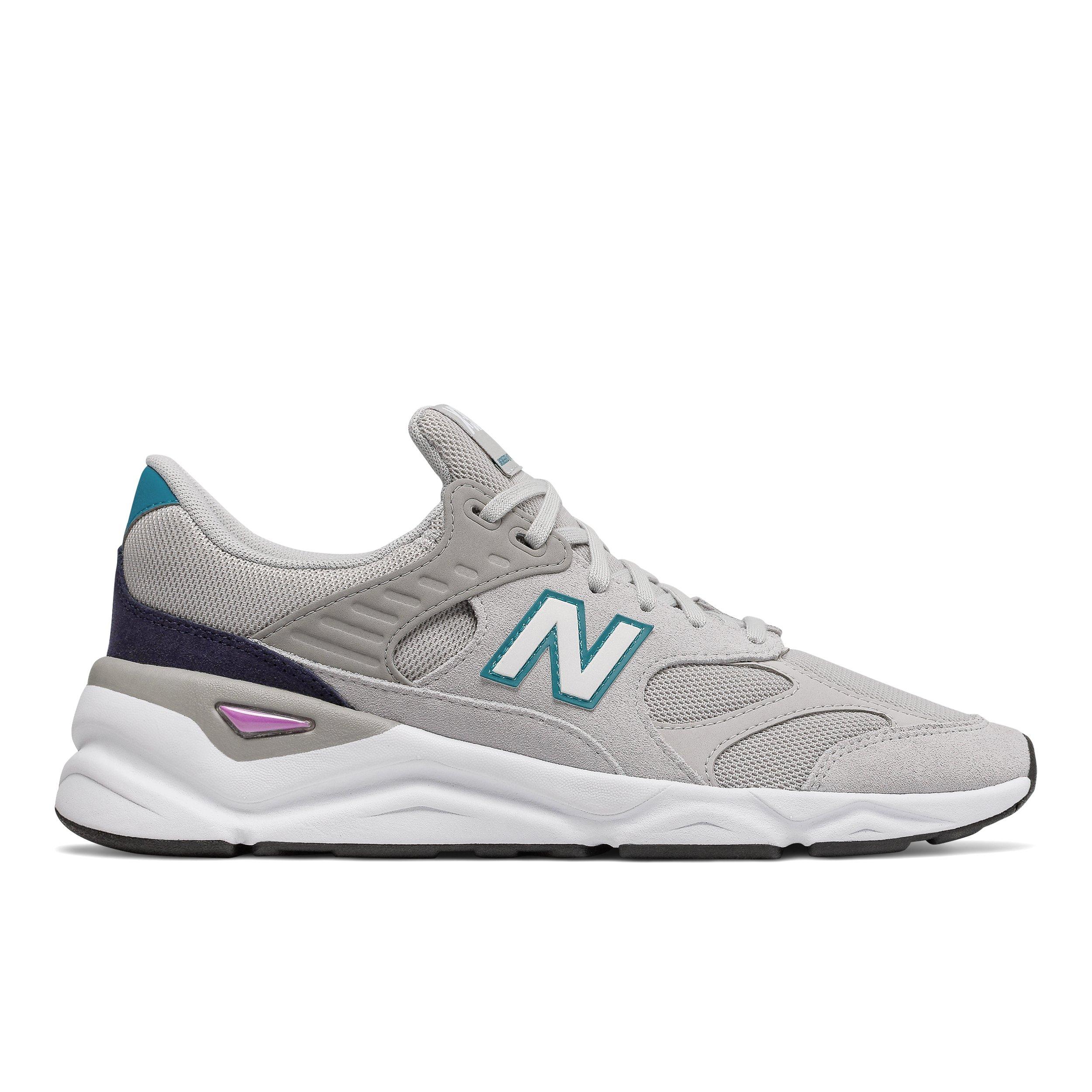 new balance x90 grey blue
