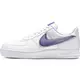 Nike Air Force 1 Low "White/Blue Clear" Men's Shoes - WHITE/BLUE/SILVER Thumbnail View 3