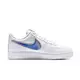 Nike Air Force 1 Low "White/Blue Clear" Men's Shoes - WHITE/BLUE/SILVER Thumbnail View 2