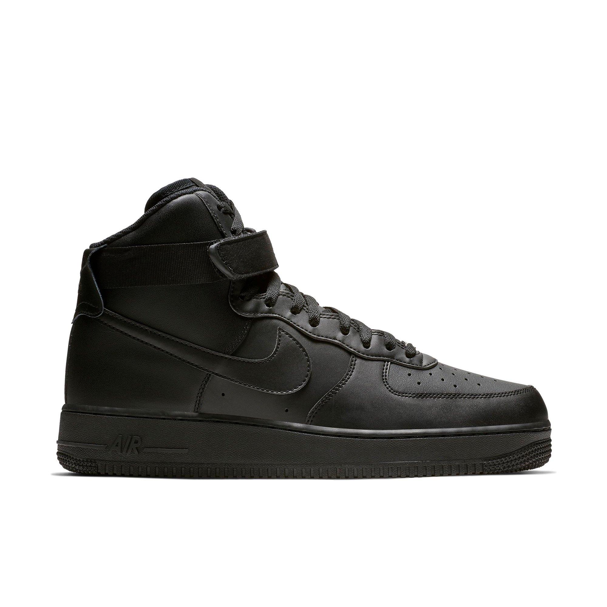 nike air force 1 mens black high top