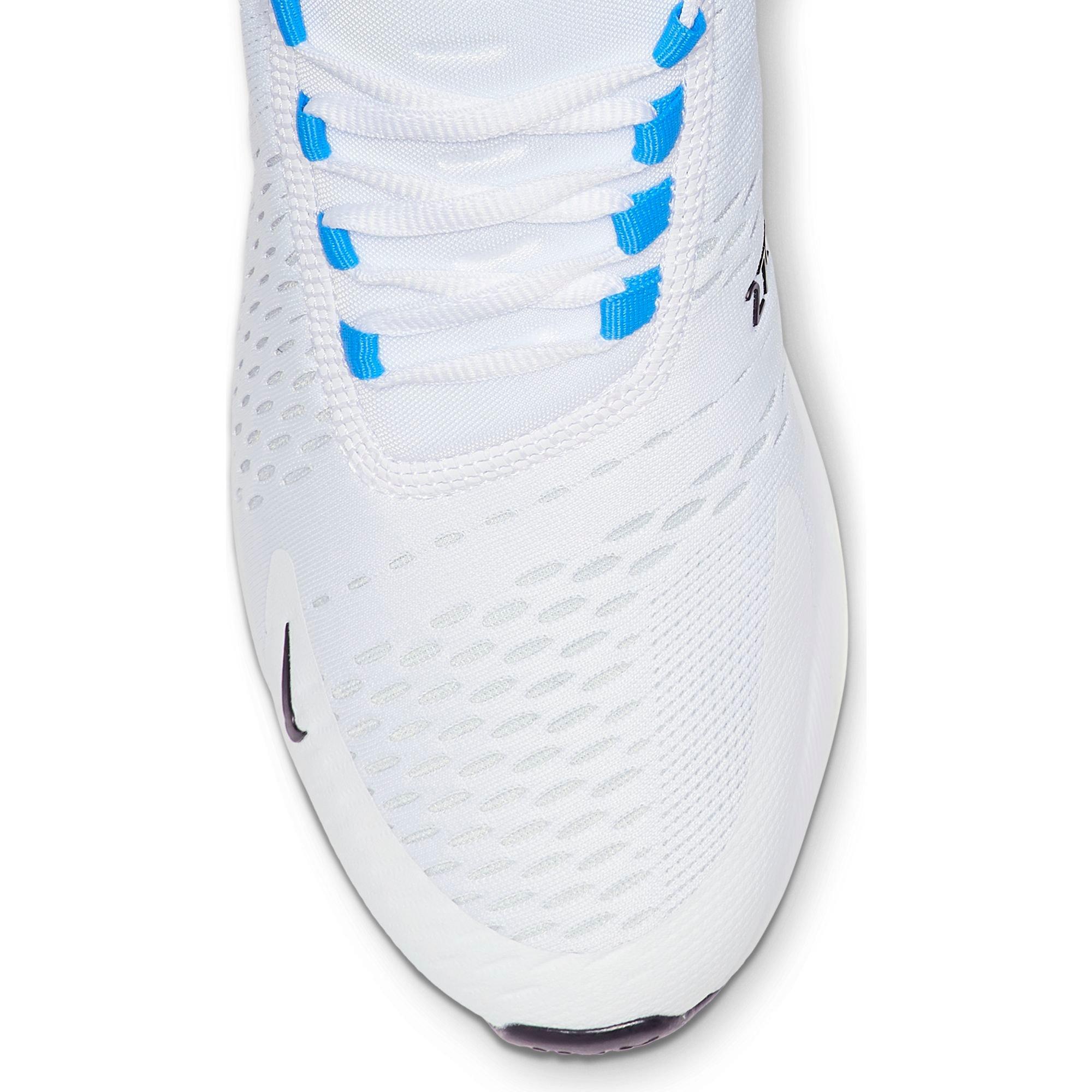 Nike Air Max 270 White Black Photo Blue Men S Shoes Hibbett City Gear