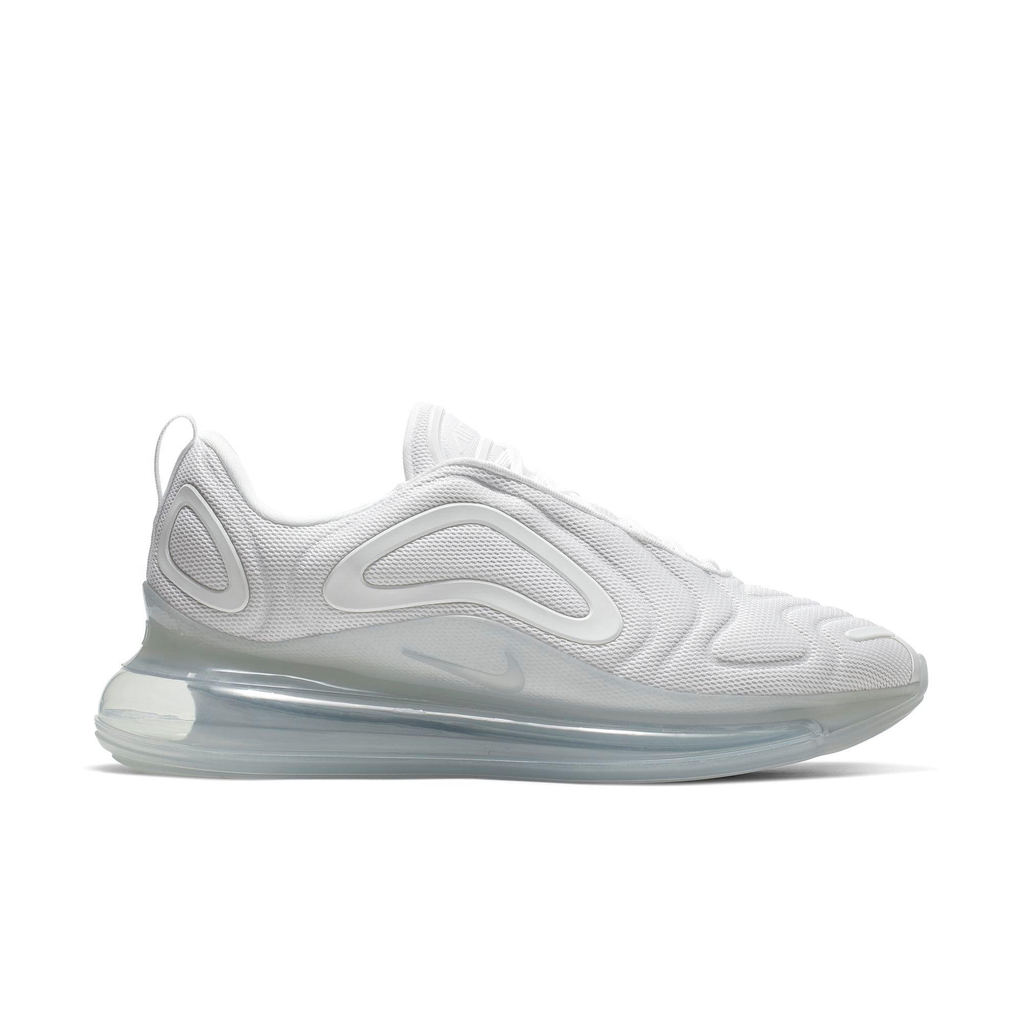 white nike airmax 720