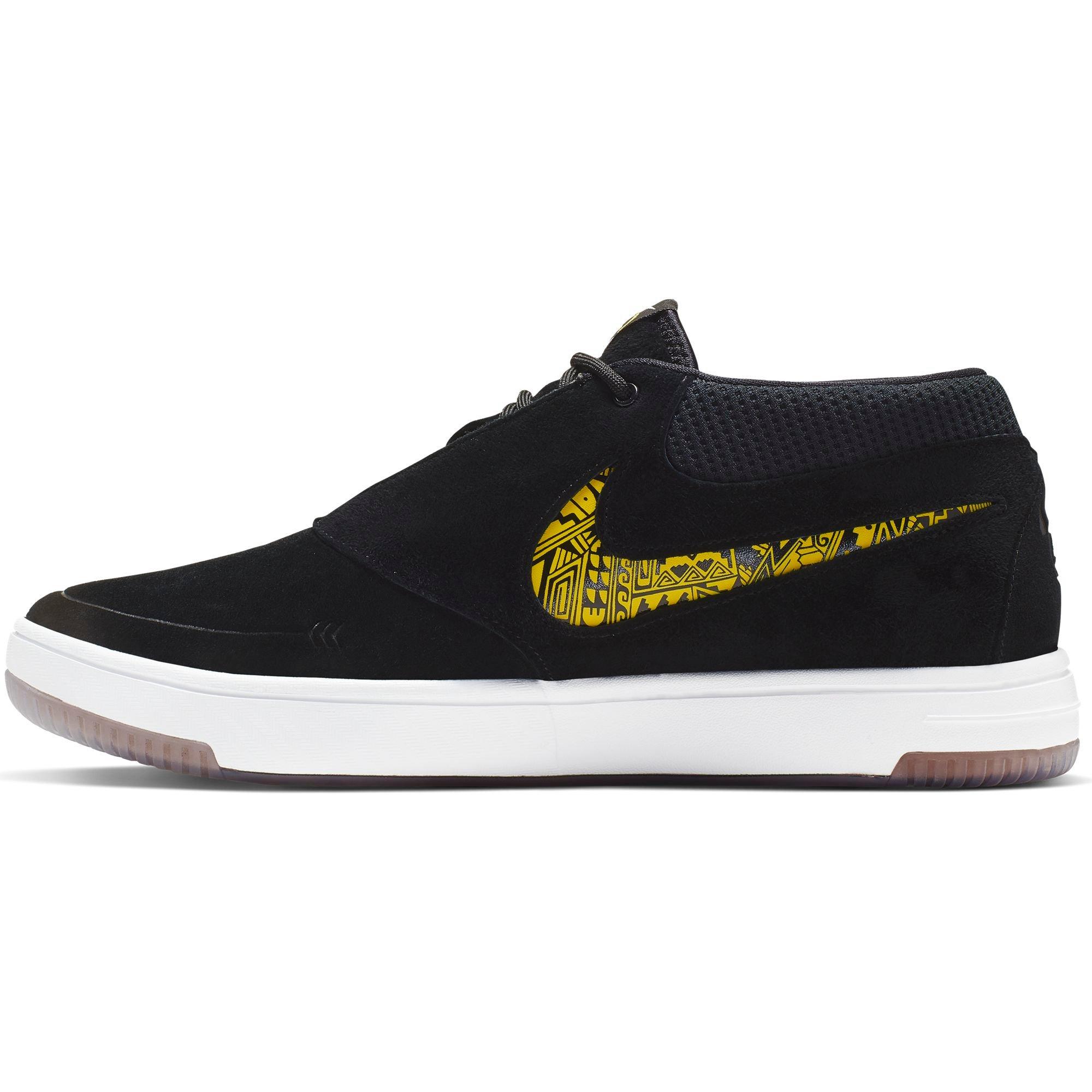 Nike Air Zoom Down Rock N7 Men's Shoe - BLACK/SAIL-TOUR YELLOW-BLACK Thumbnail View 8