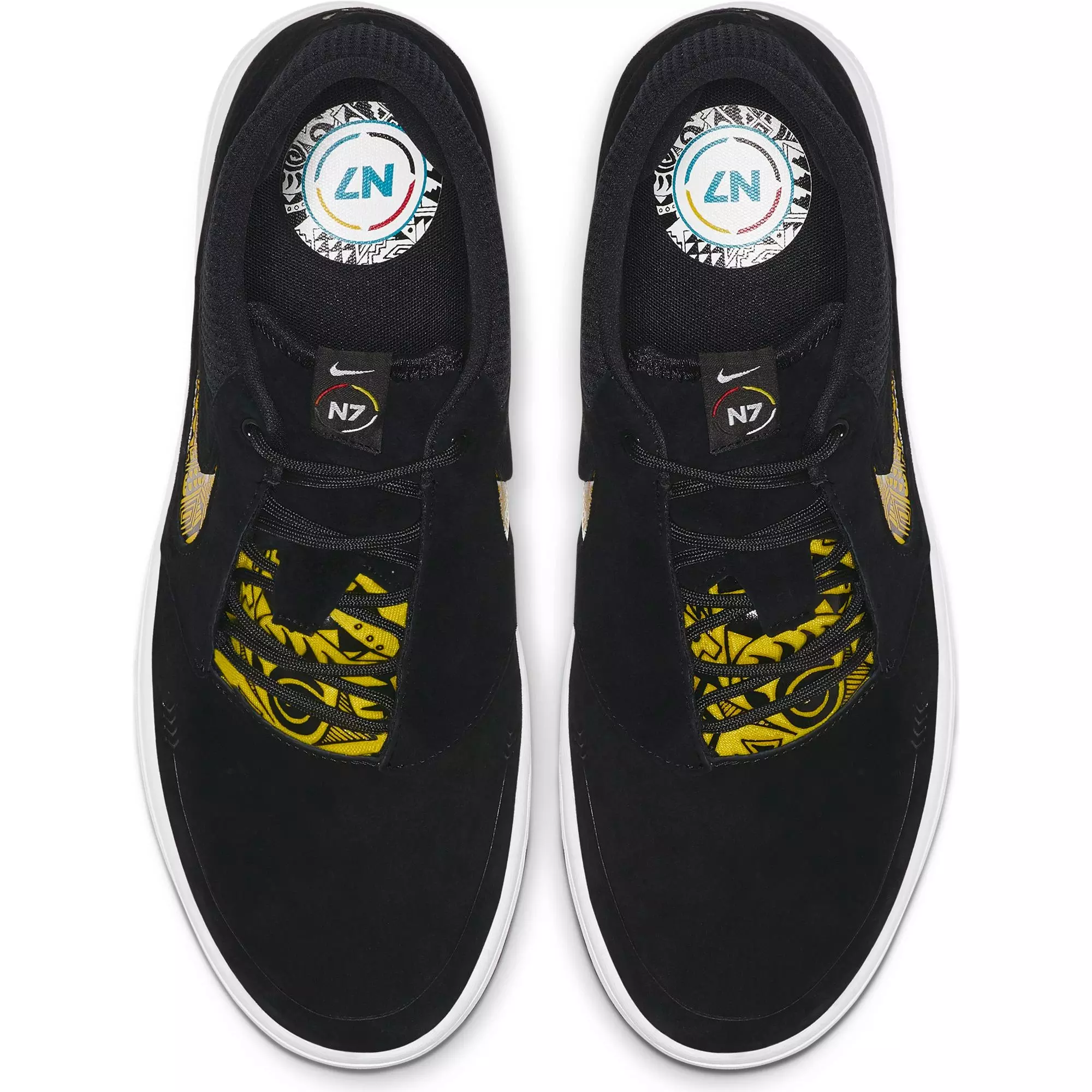 Nike Air Zoom Down Rock N7 Men's Shoe - BLACK/SAIL-TOUR YELLOW-BLACK