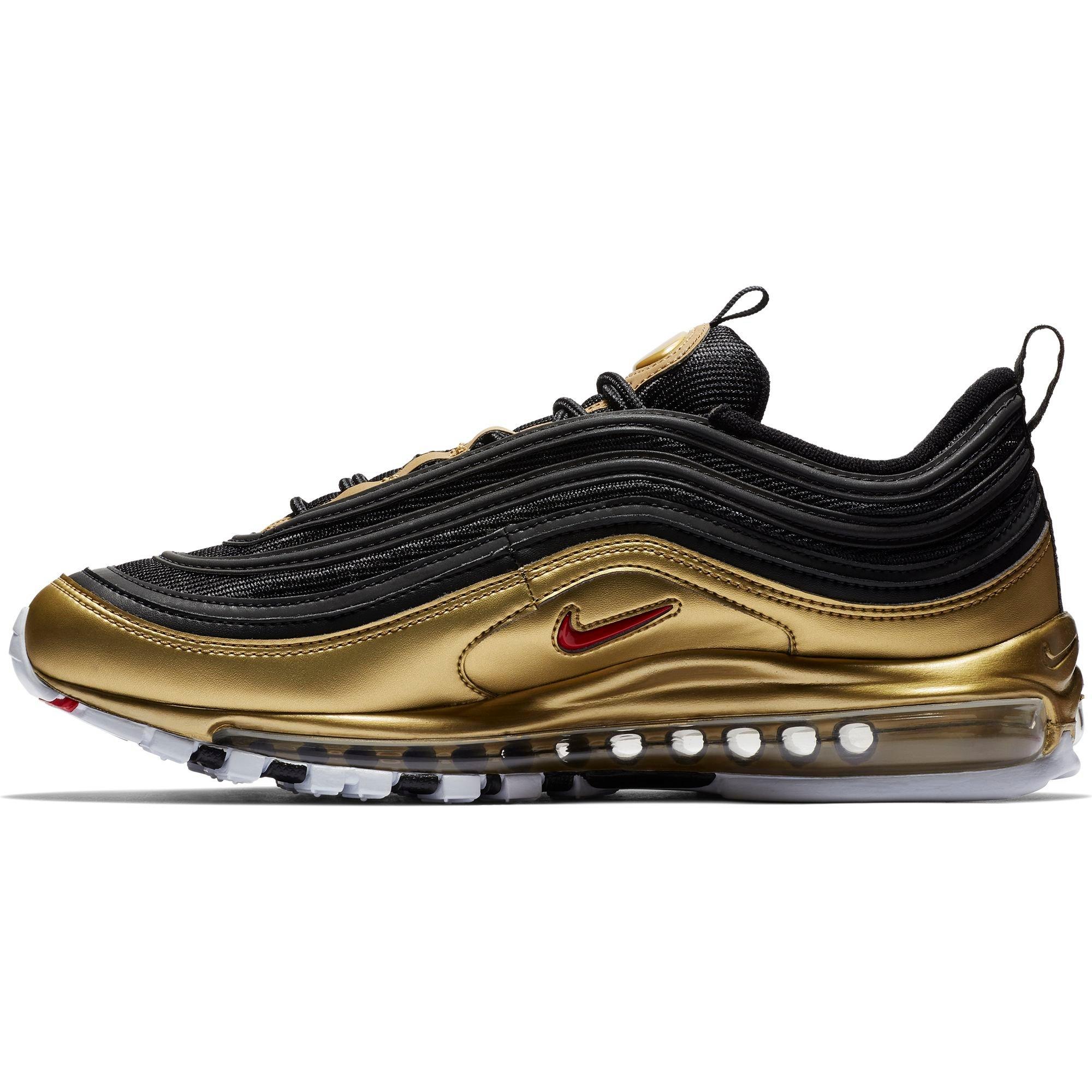 nike air max 97 black and gold
