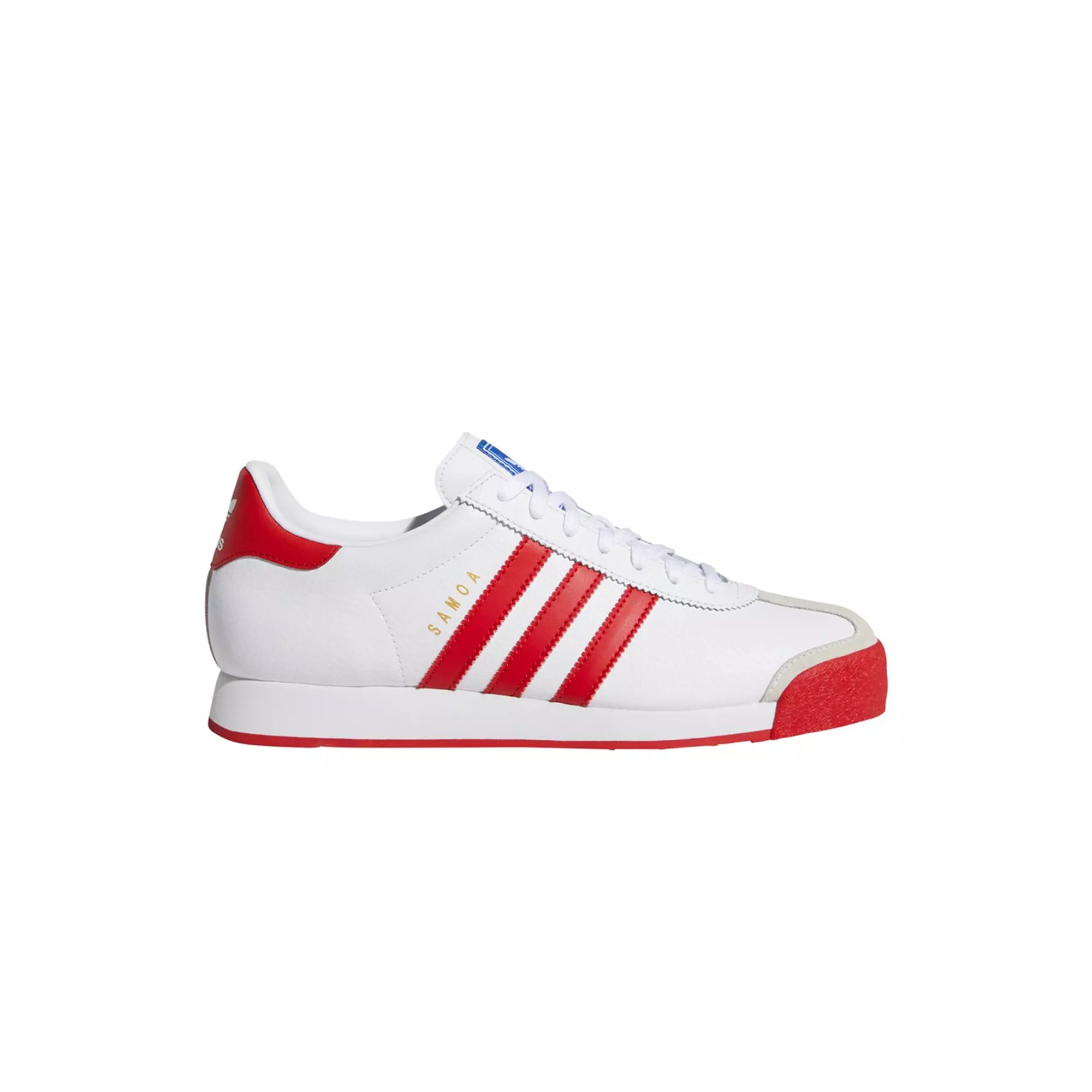 adidas Samoa "White/Scarlet" Men's Shoes - WHITE/RED
