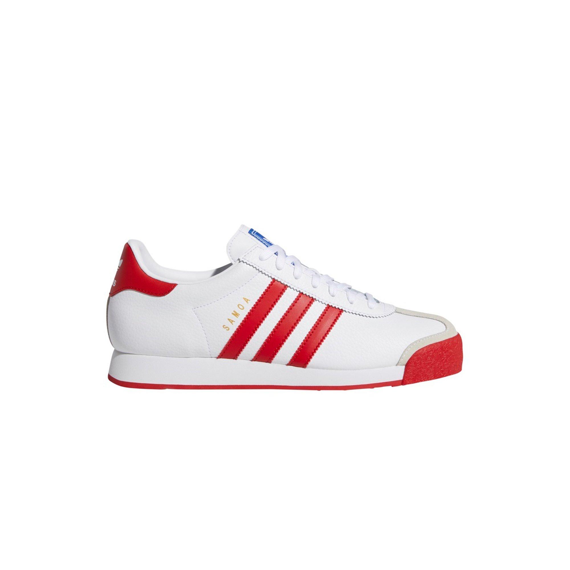 Red and sale white samoa adidas