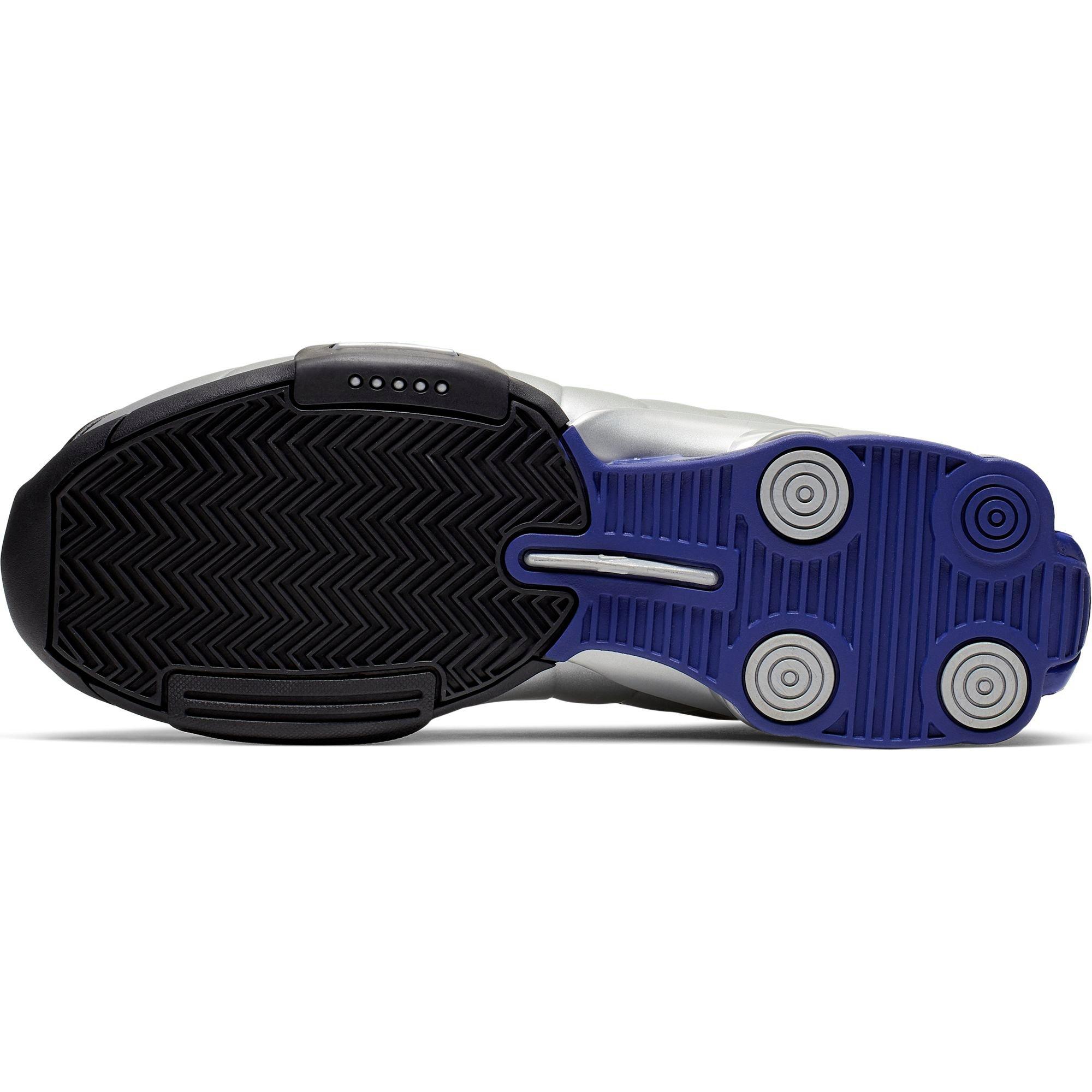 nike shox bb4 black silver lapis
