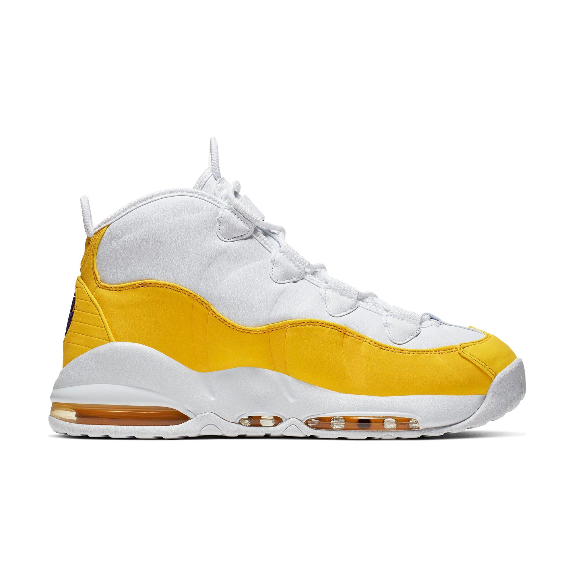 nike uptempo 95 yellow