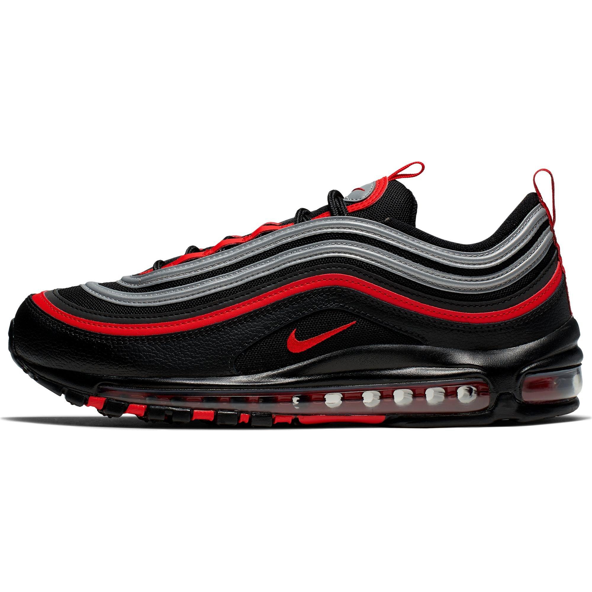 air max 97s black and red