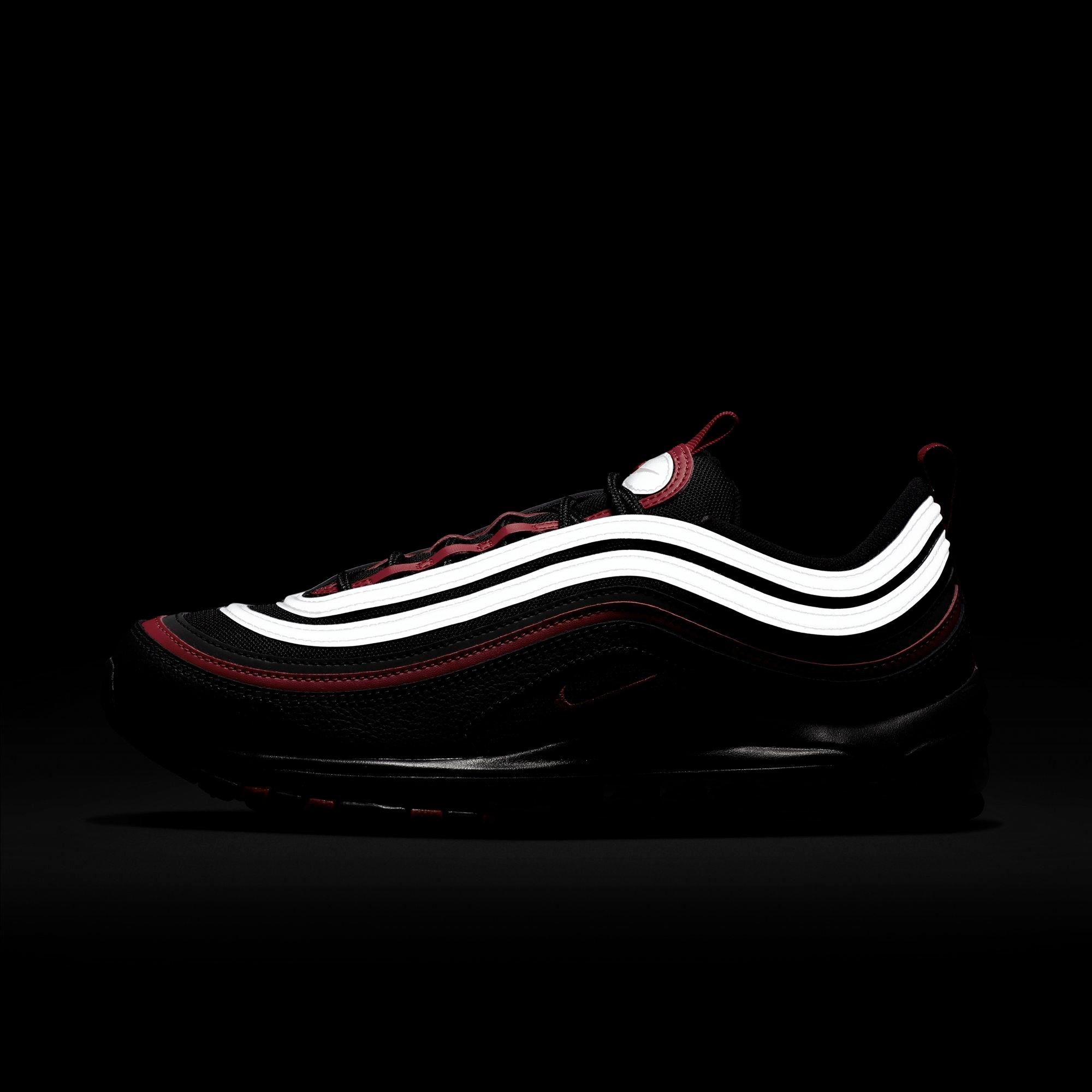 nike 97 black university red