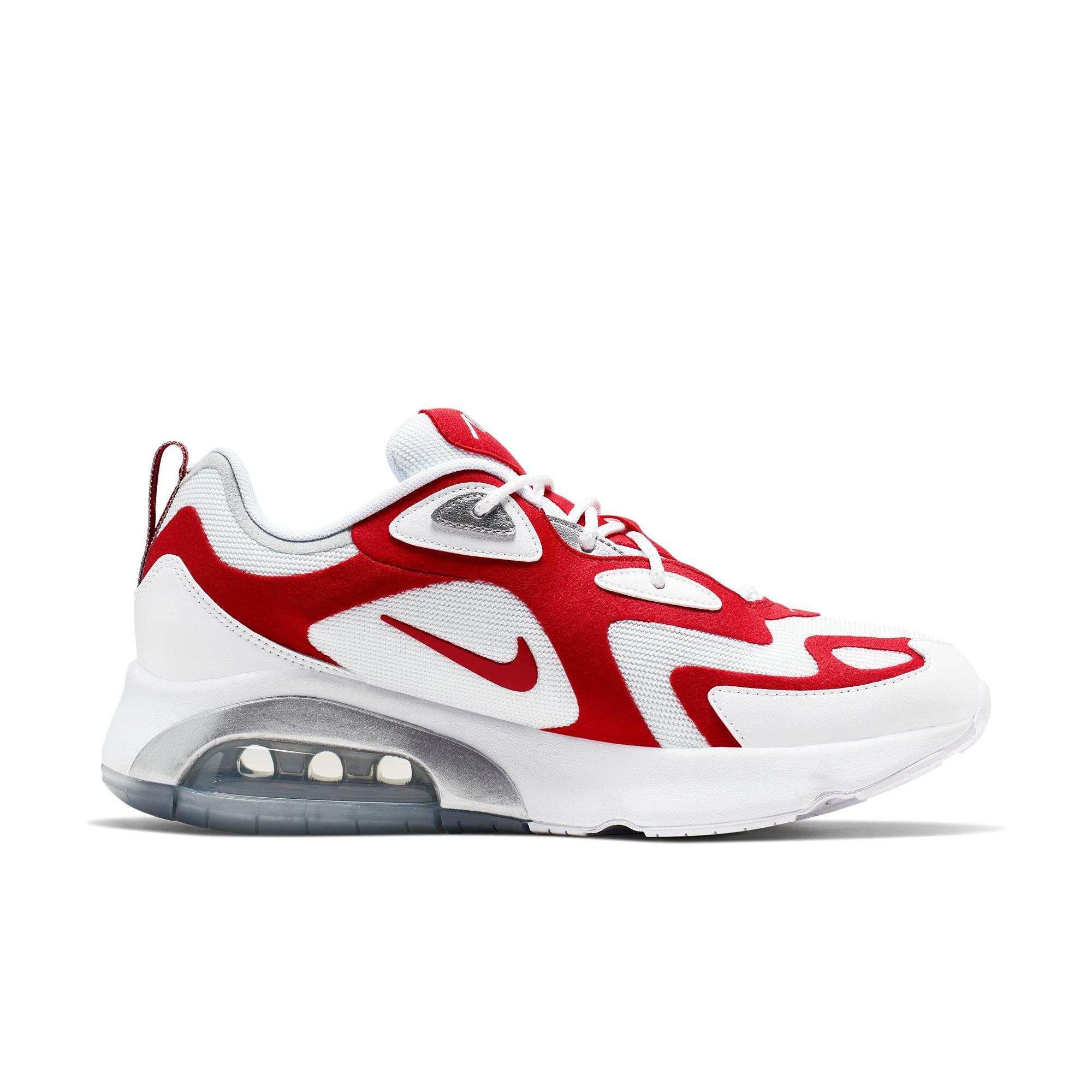 red and white nikes air max