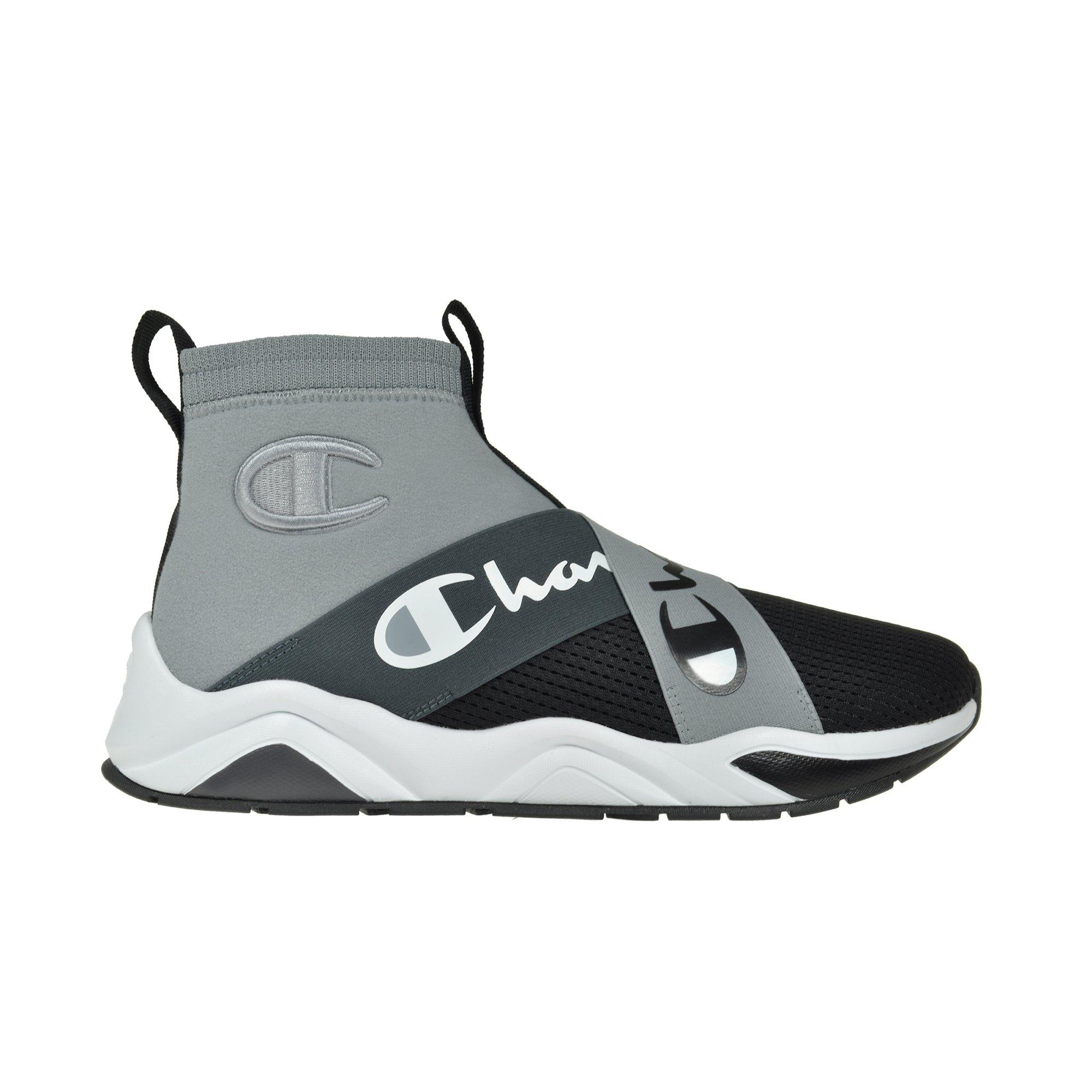 black and gray champion shoes
