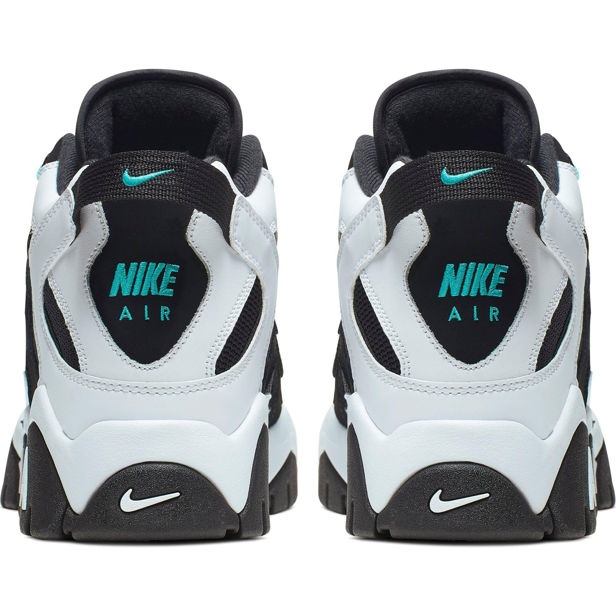 nike air barrage mid black white cabana