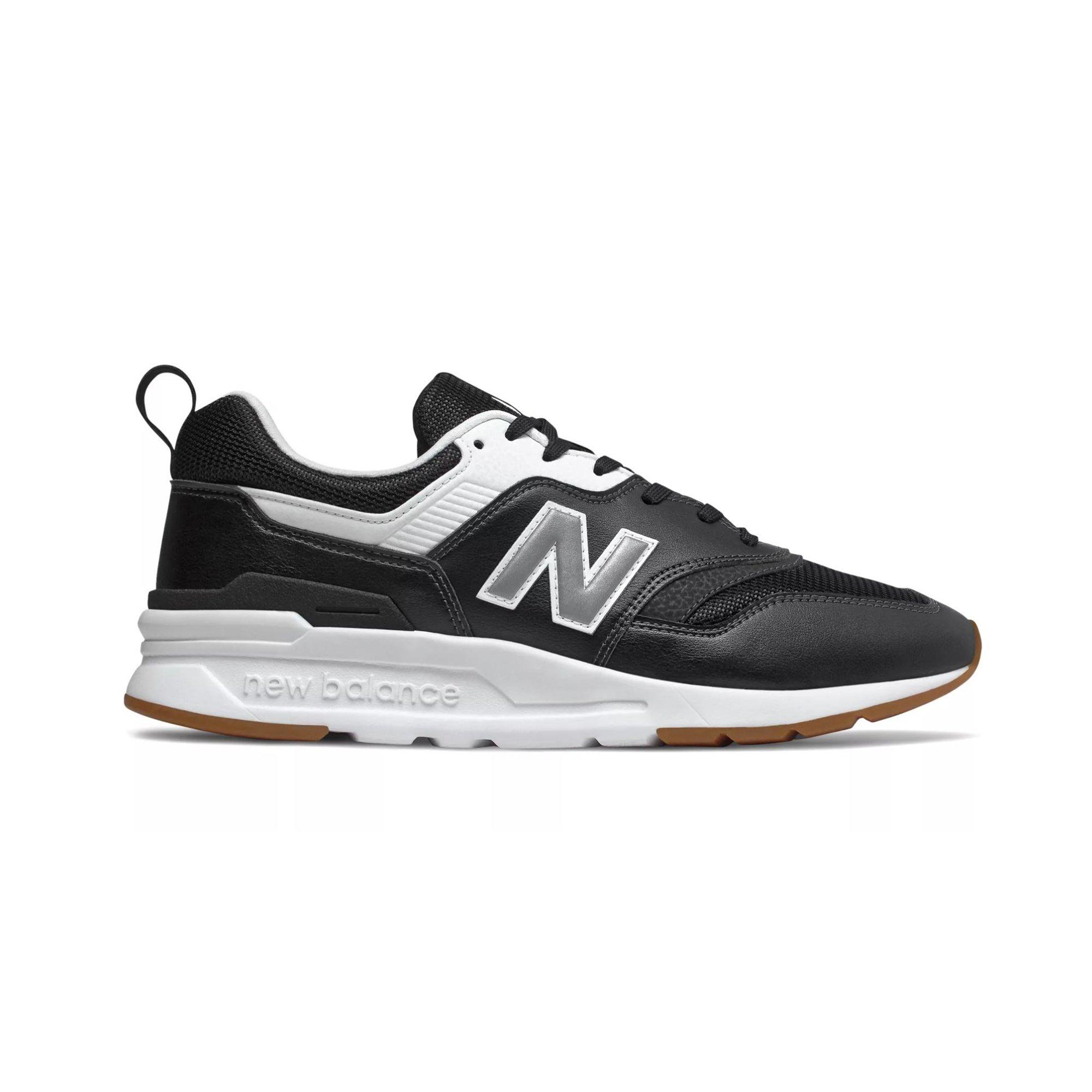 black and white new balance shoes