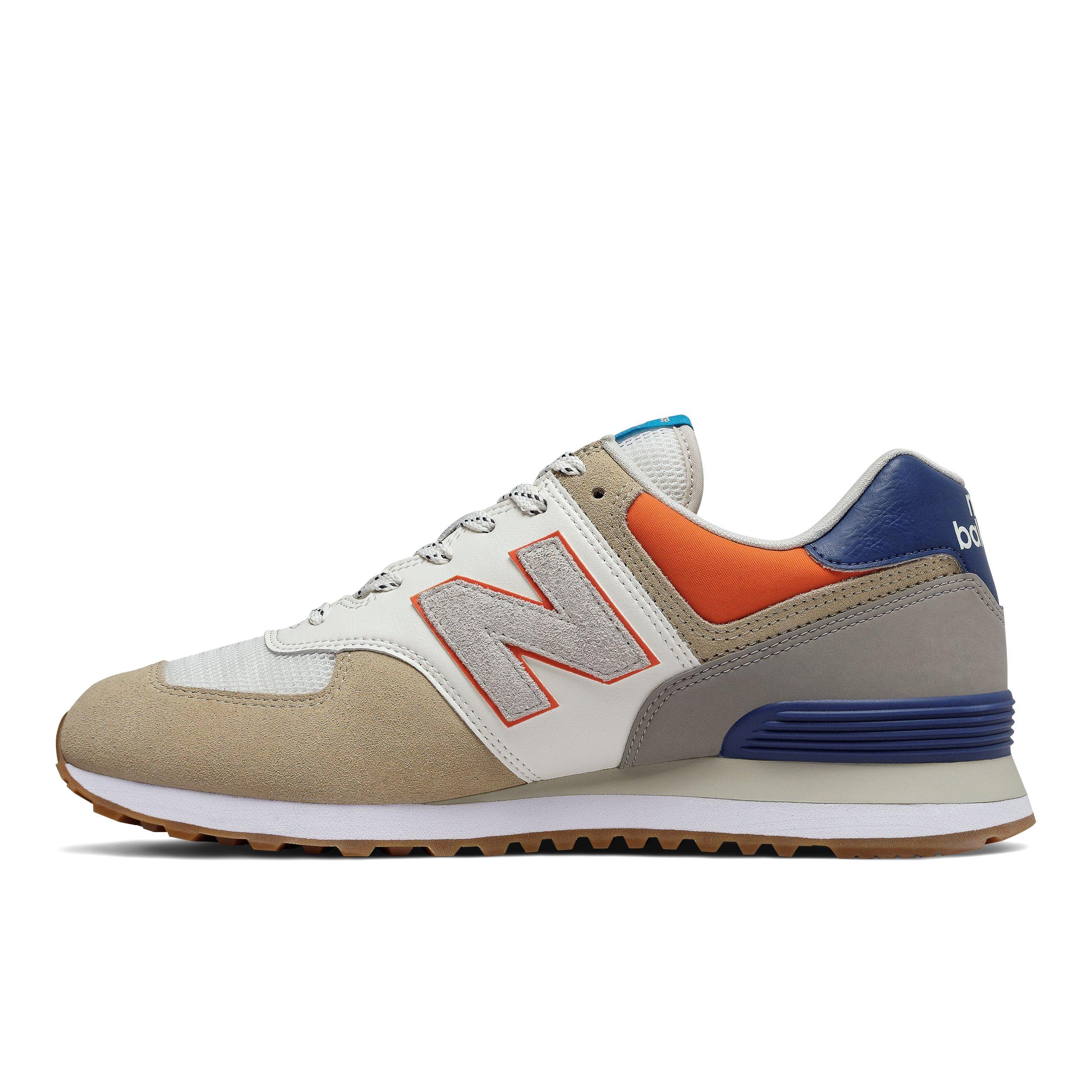 new balance 574 varsity orange