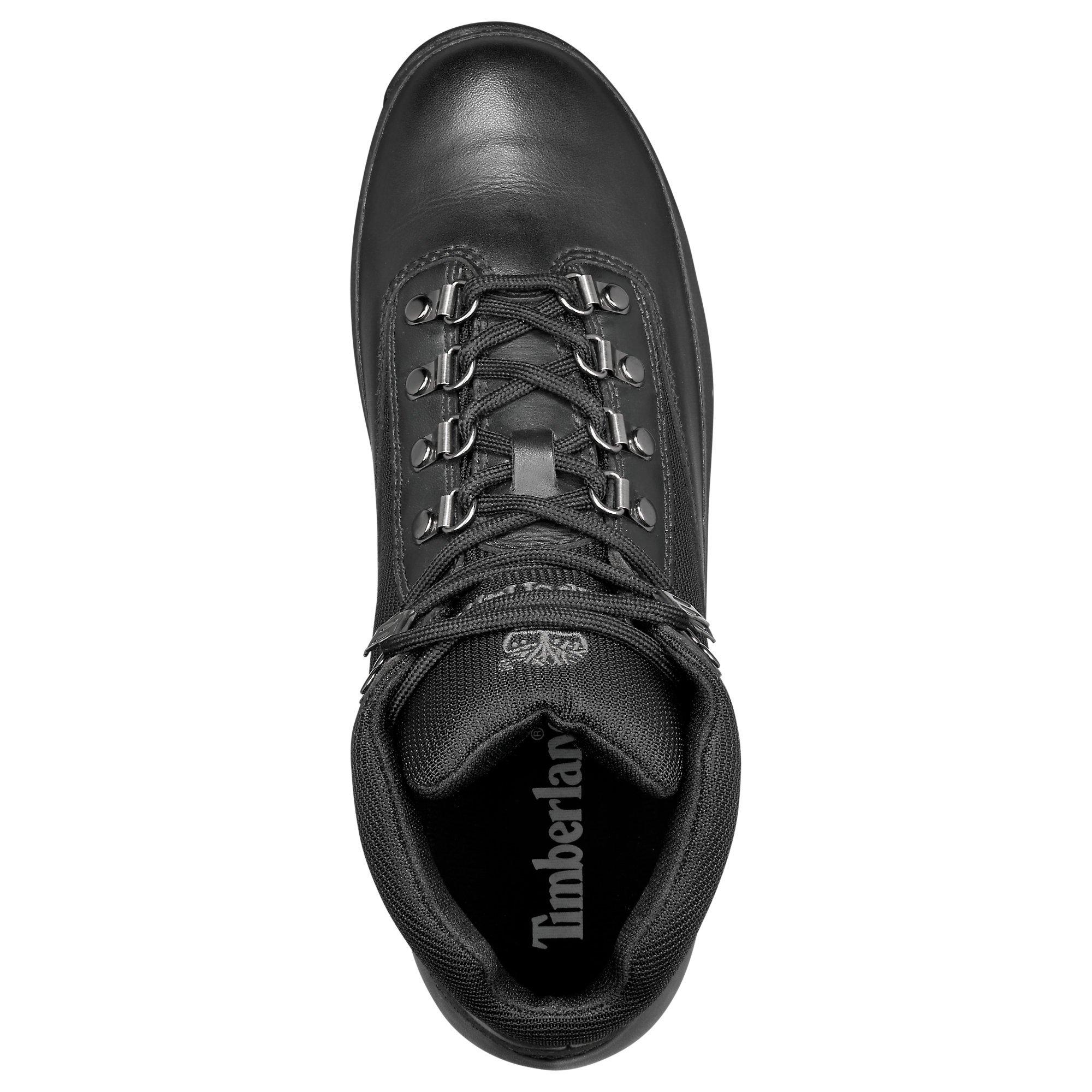 Timberland euro outlet hiker black leather