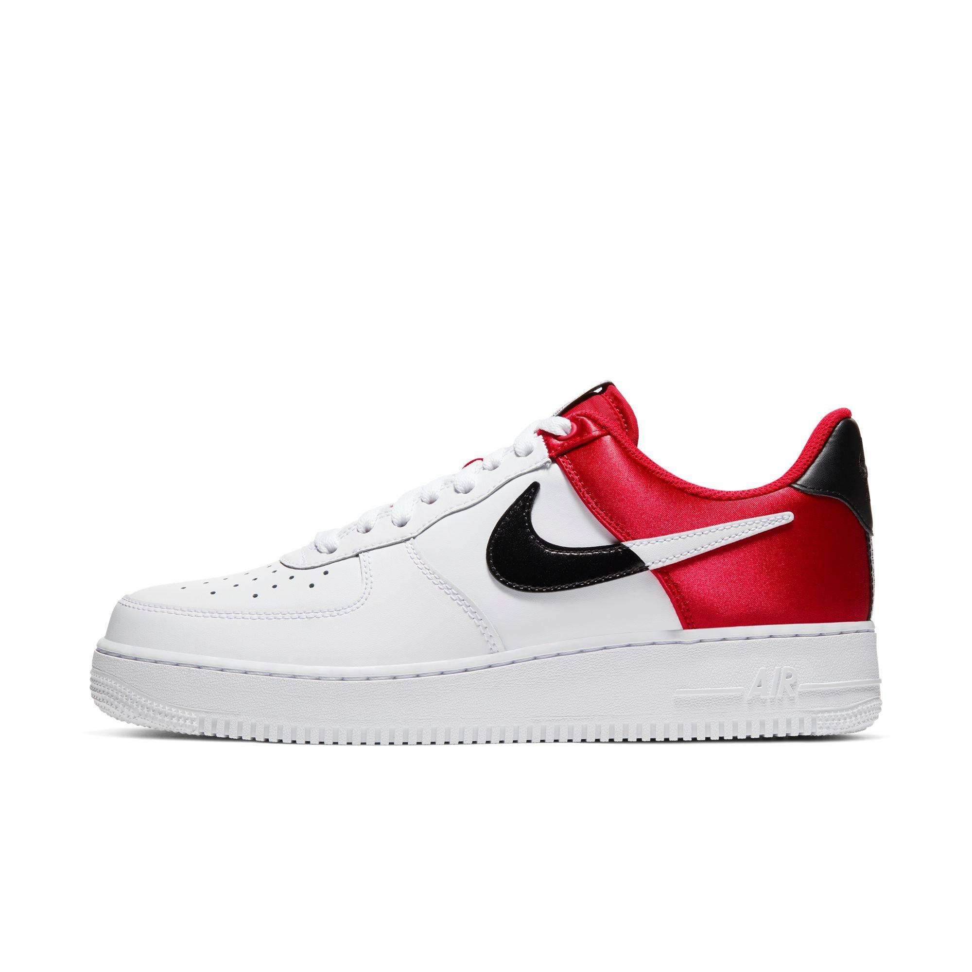 air force 1 07 lv8 university red white black white