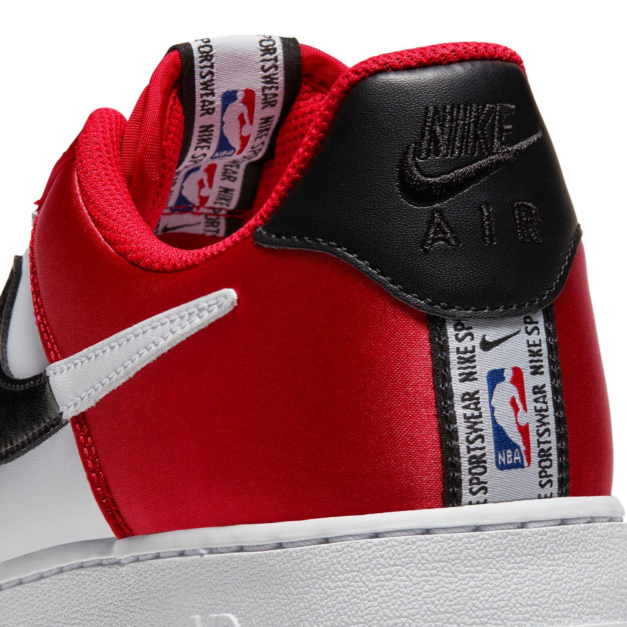 Nike Air Force 1 07 Lv8 University Red White Men S Shoe Hibbett City Gear