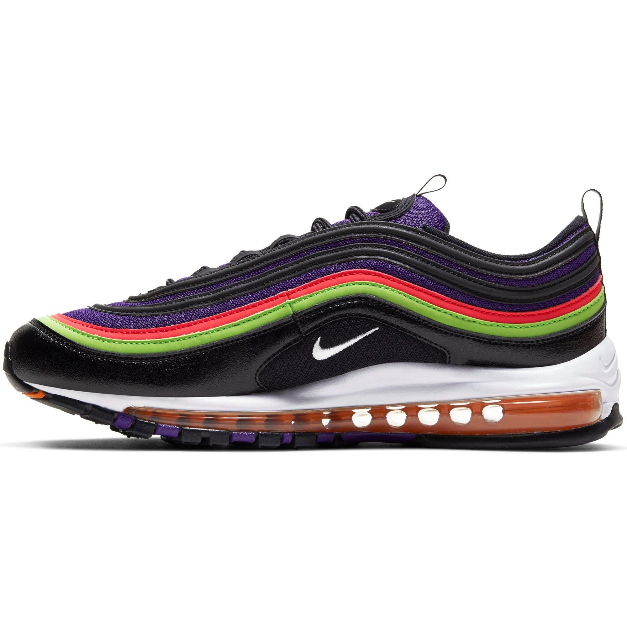 nike air max 97 purple and black