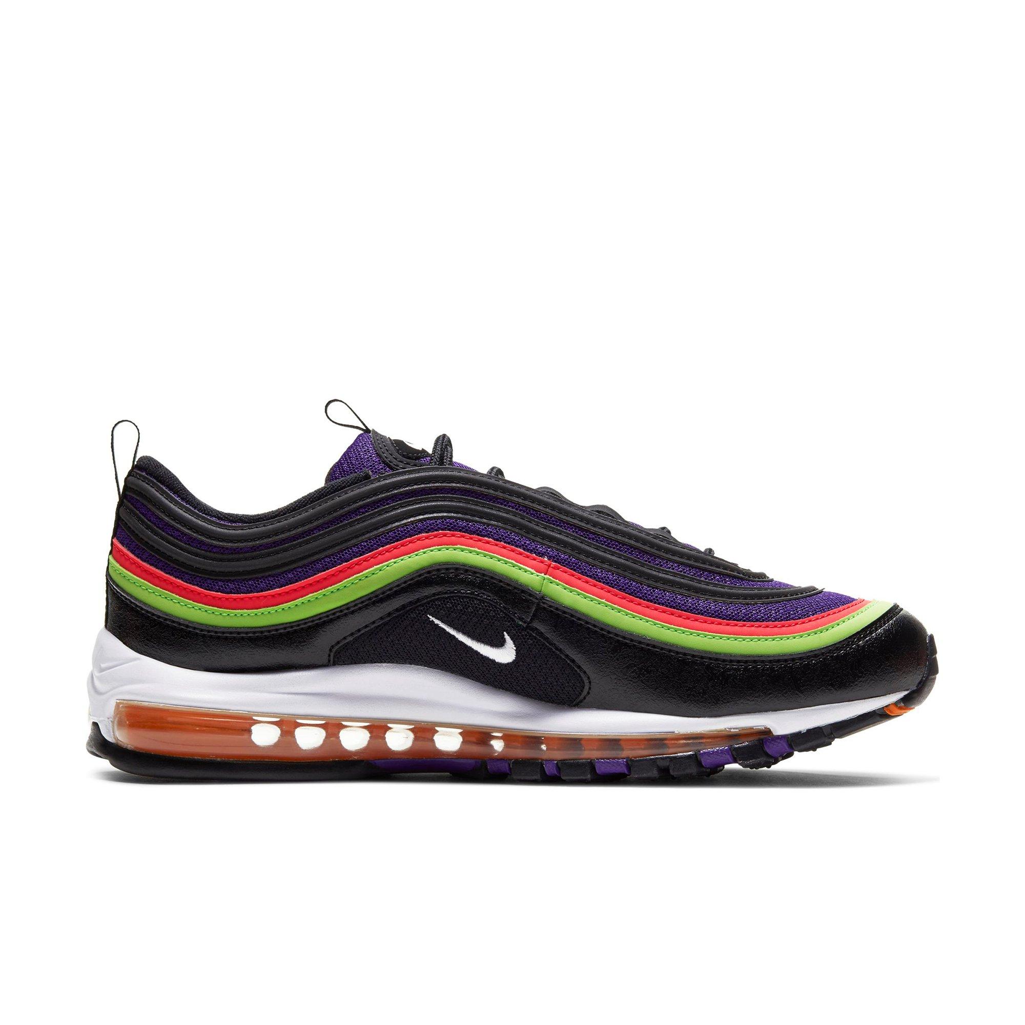 nike air max 97 black white purple