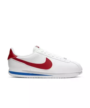 Bij Vruchtbaar Verbeteren Nike Cortez Basic Leather "White/Red/Blue" Men's Running Shoe