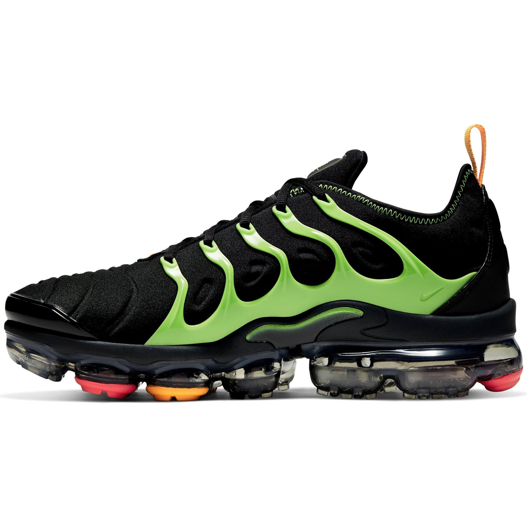 green and black vapormax plus