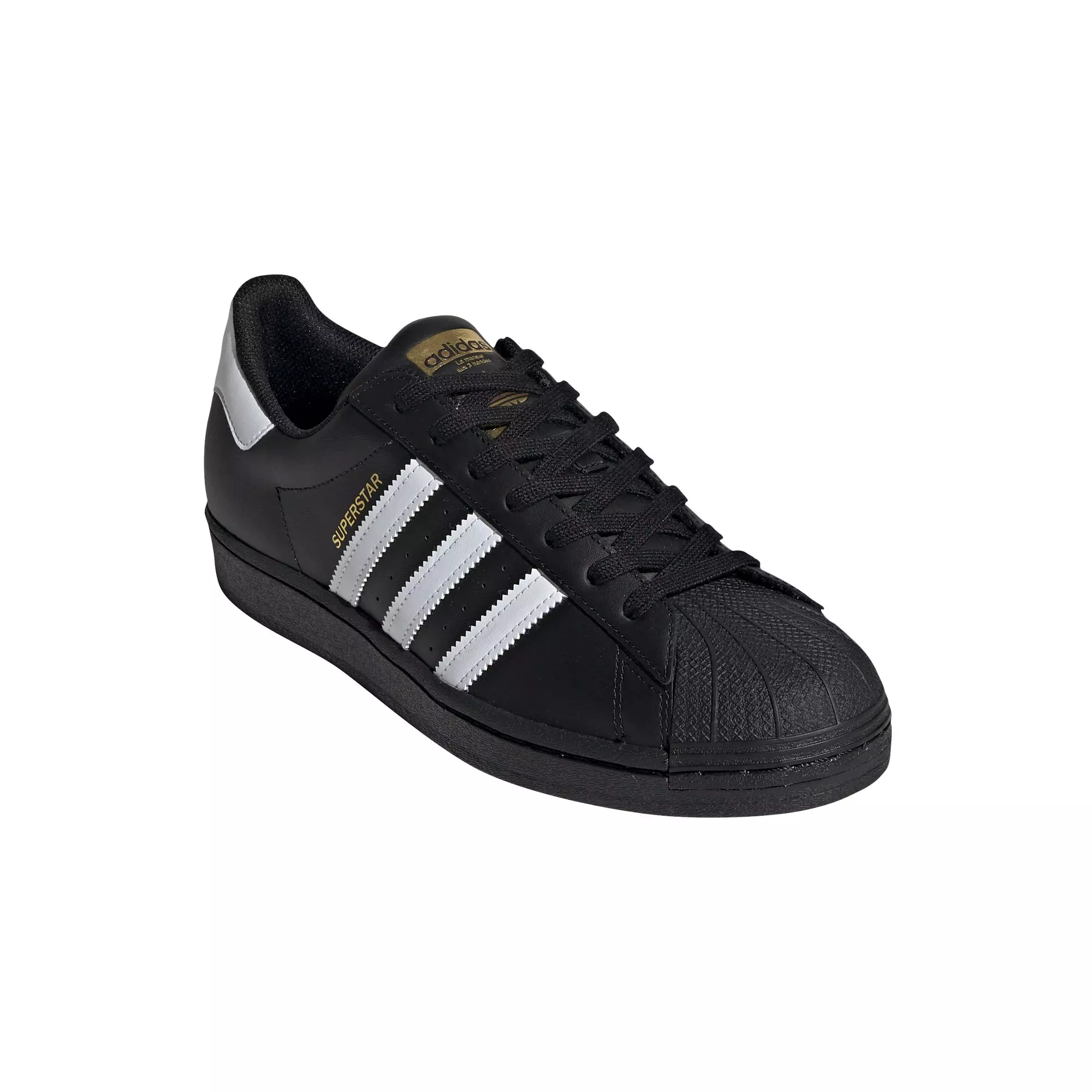 adidas Superstar "Core Black/White" Men's Shoe - BLACK/WHITE