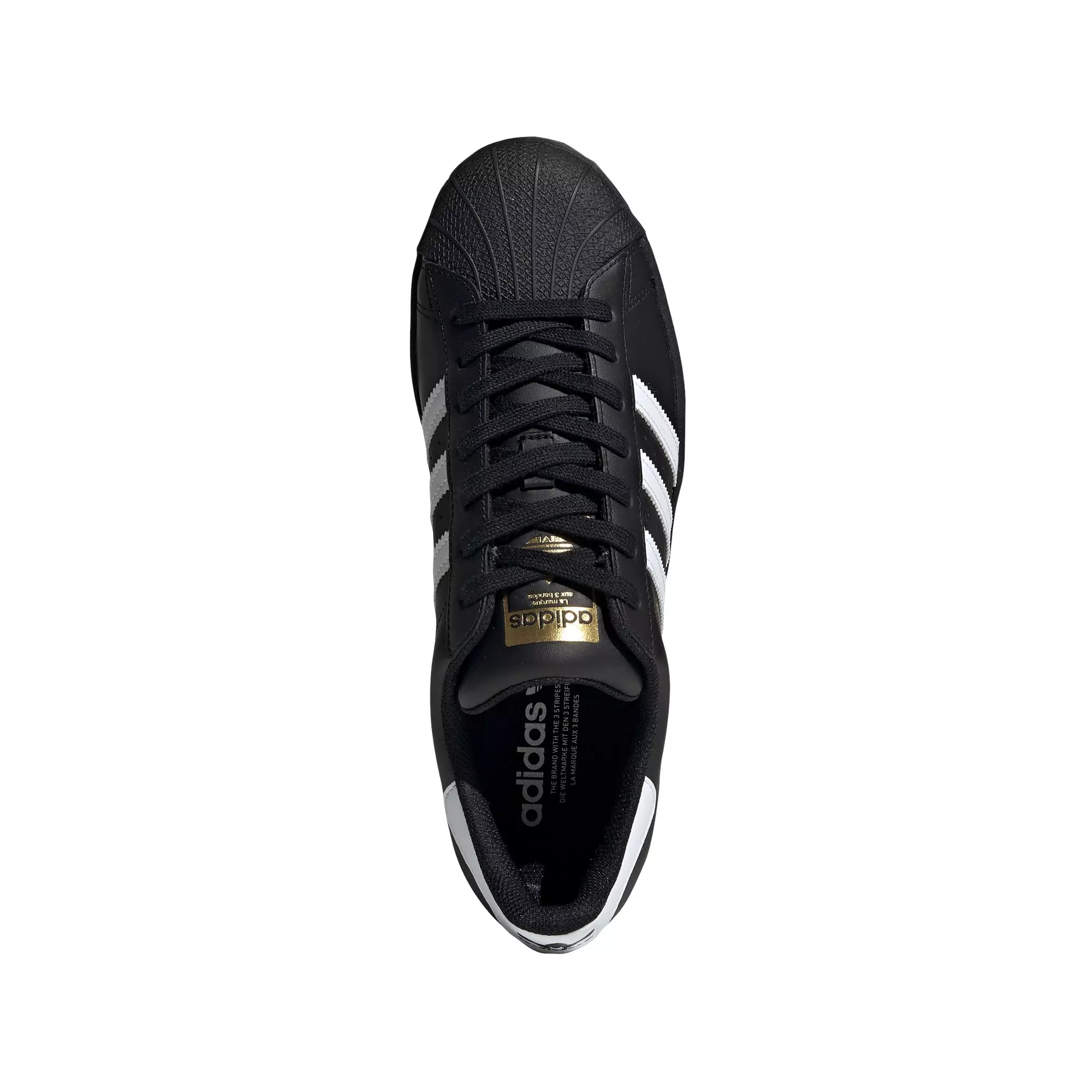 adidas Superstar "Core Black/White" Men's Shoe - BLACK/WHITE