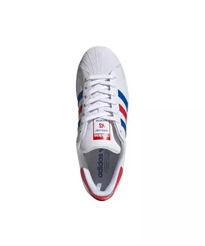 adidas Superstar "White/Red/Blue" Shoe