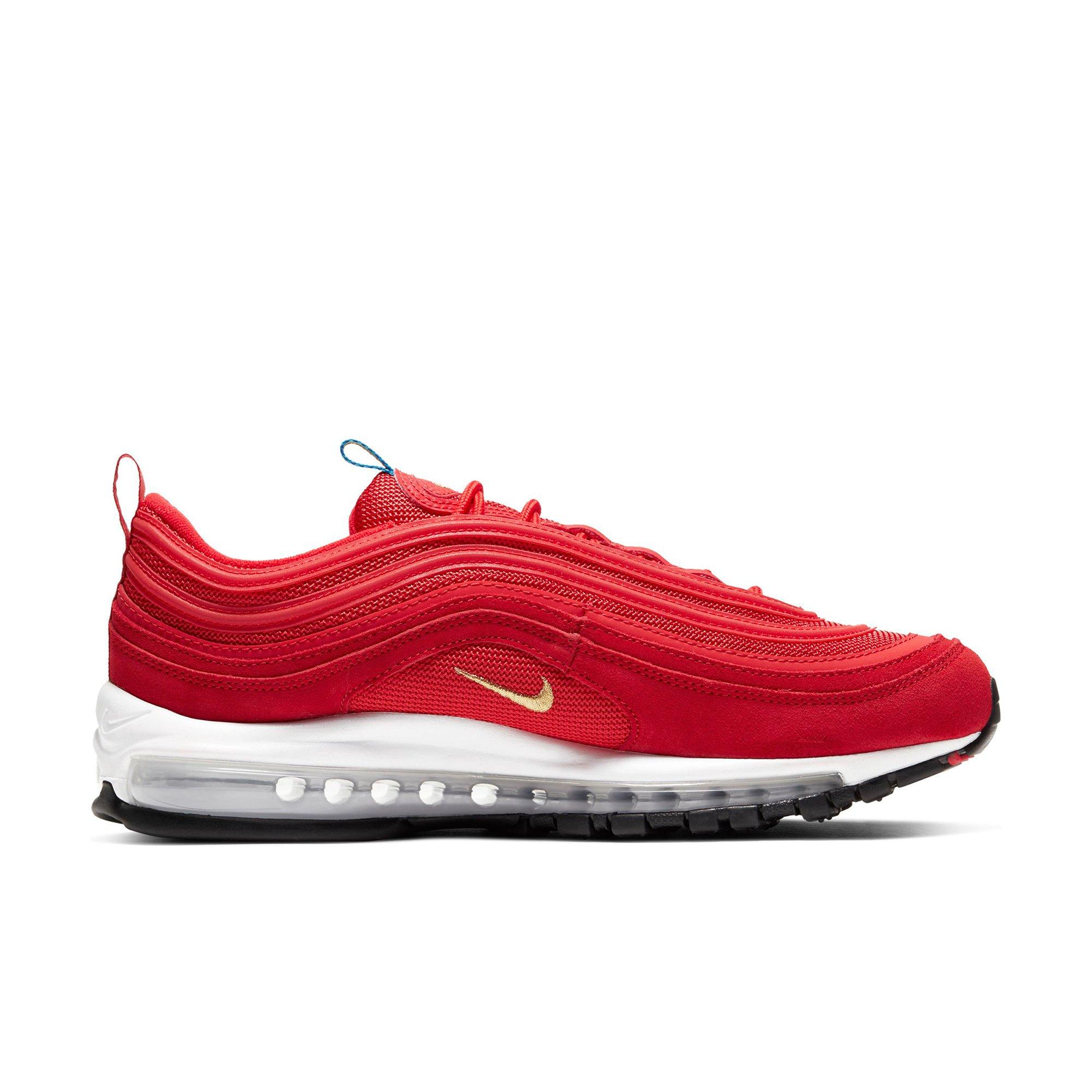 red black and gold air max 97