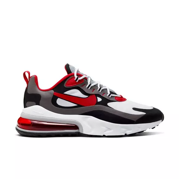 Nike Air Max 270 React ENG black and burgundy trainers