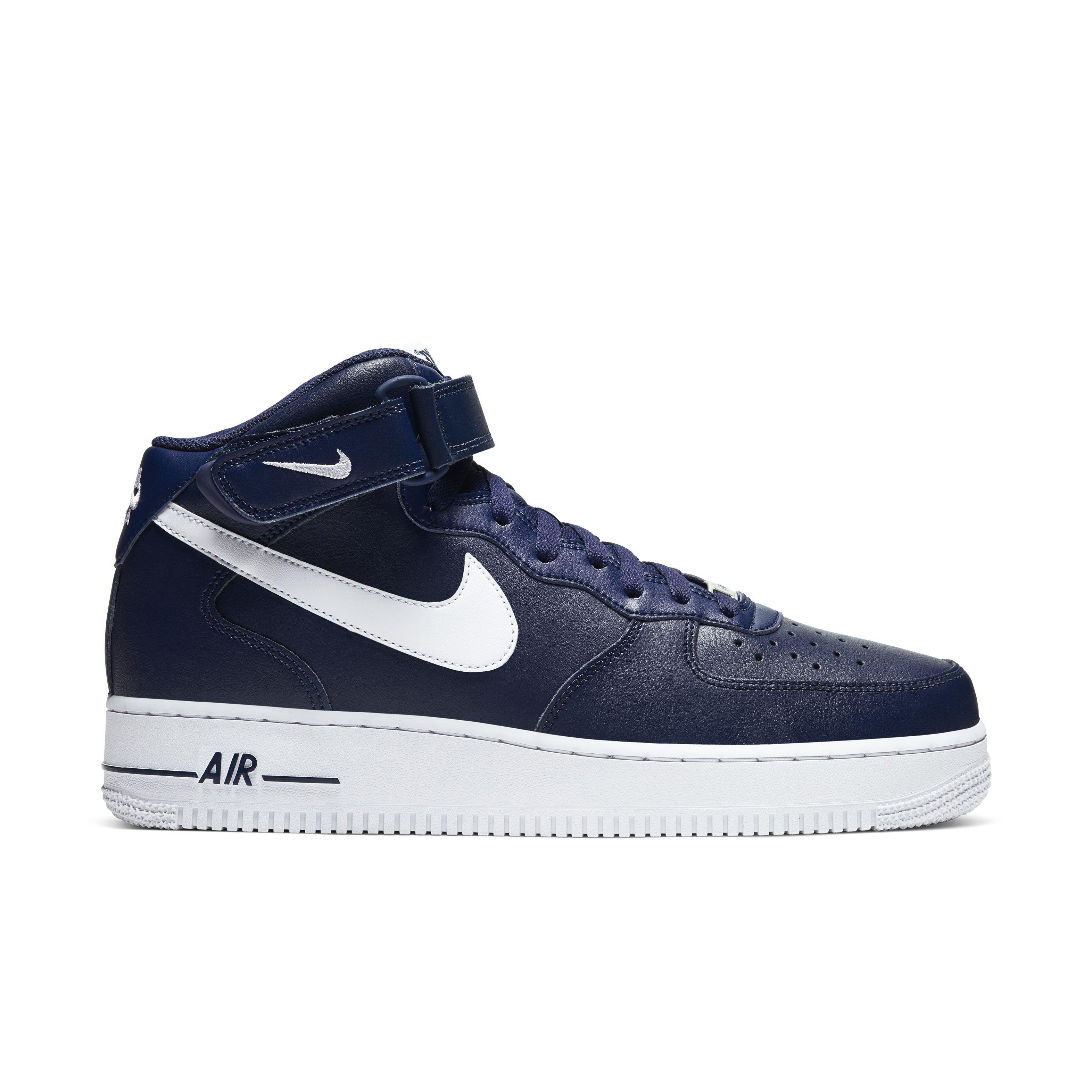 mens navy blue air force 1