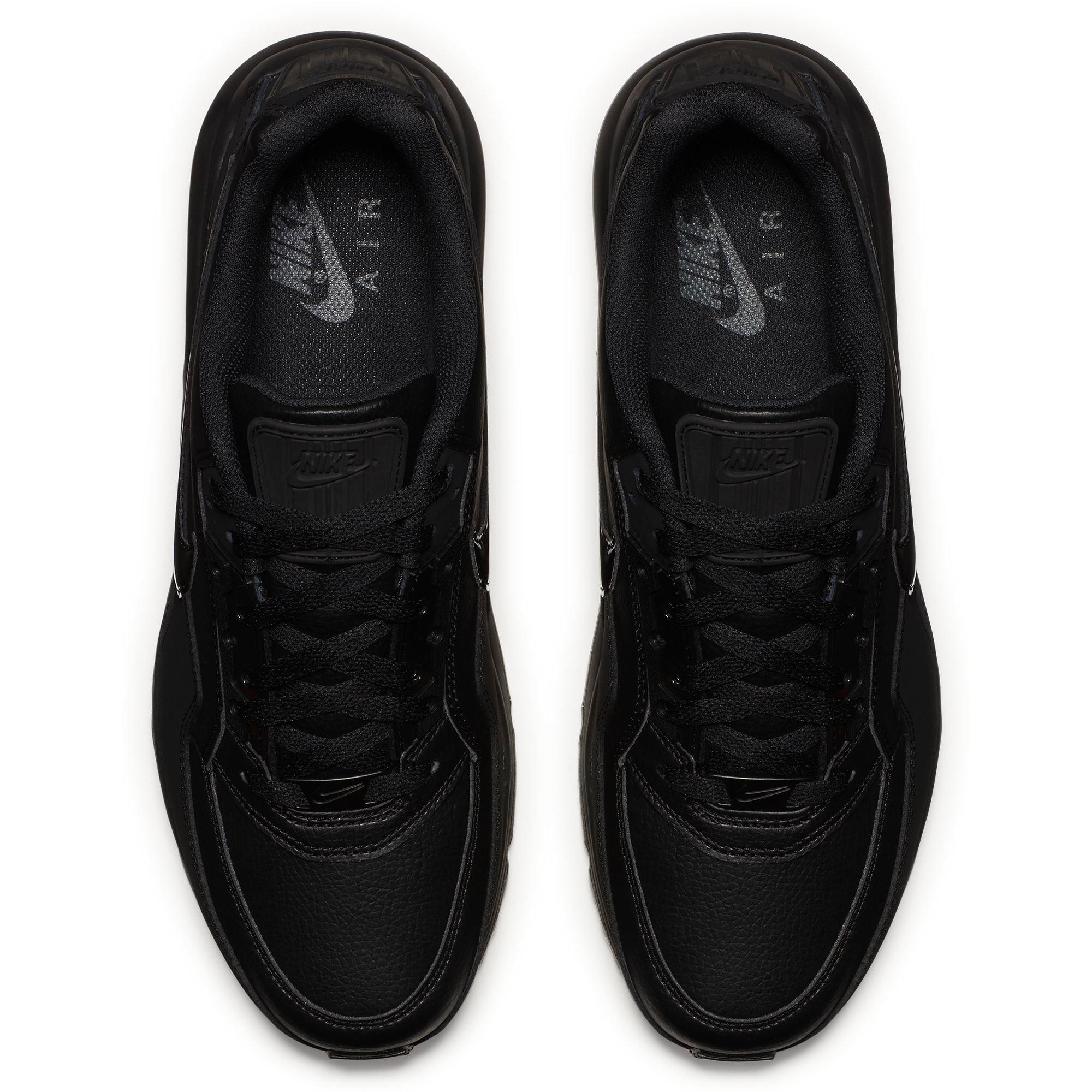 Nike Air Max 90 Black Mesh Men's Shoe - Hibbett