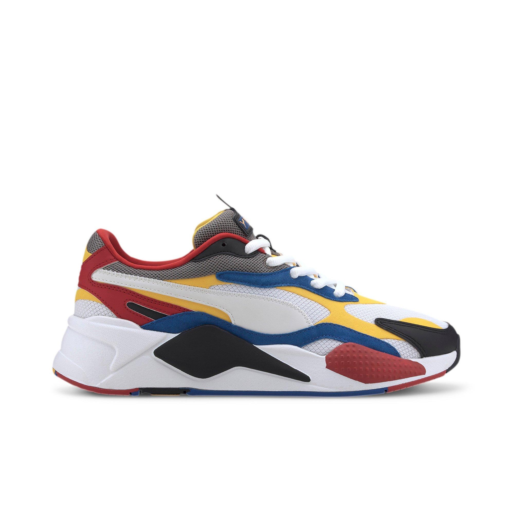 puma shoes blue and yellow