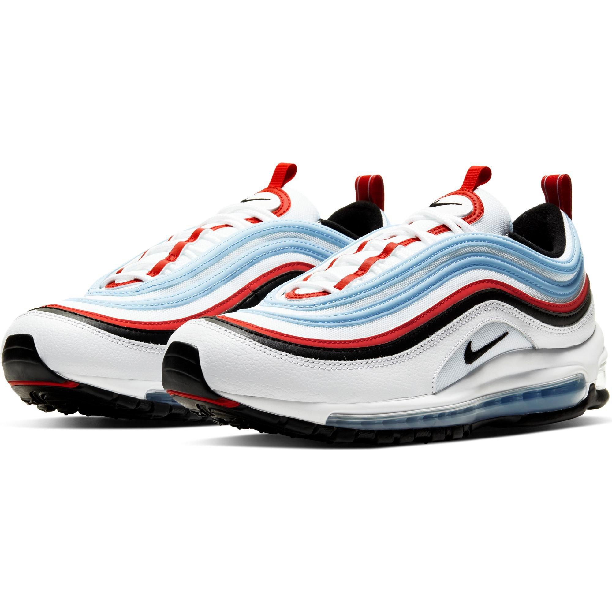 red blue and white air max 97