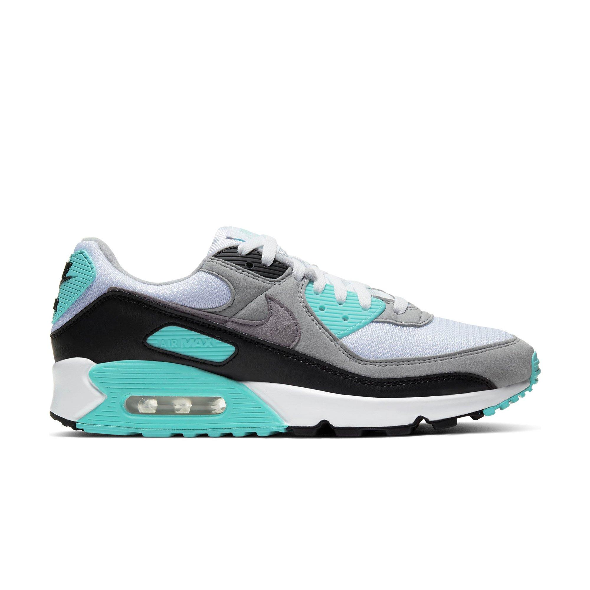 turquoise and black air max