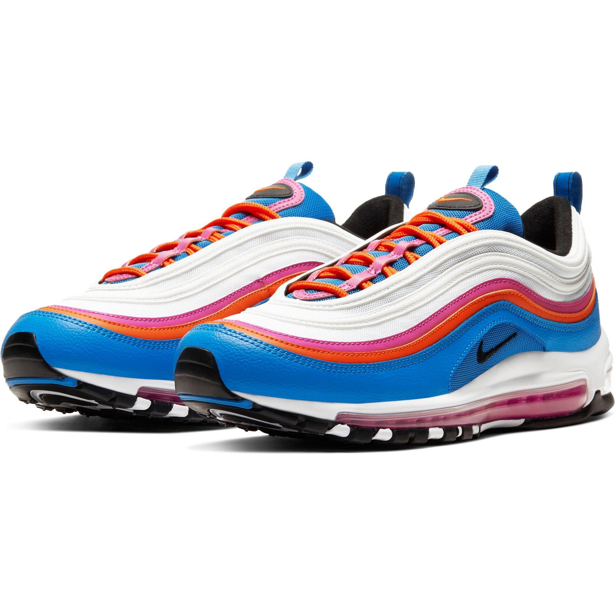 nike air max 97 white and orange