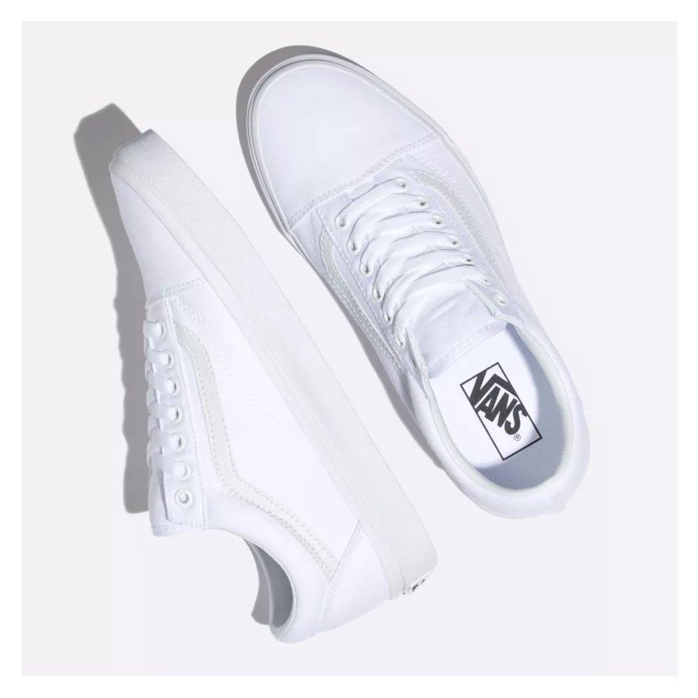 Advent Vælg helt bestemt Vans Old Skool "White" Men's Shoe - Hibbett | City Gear