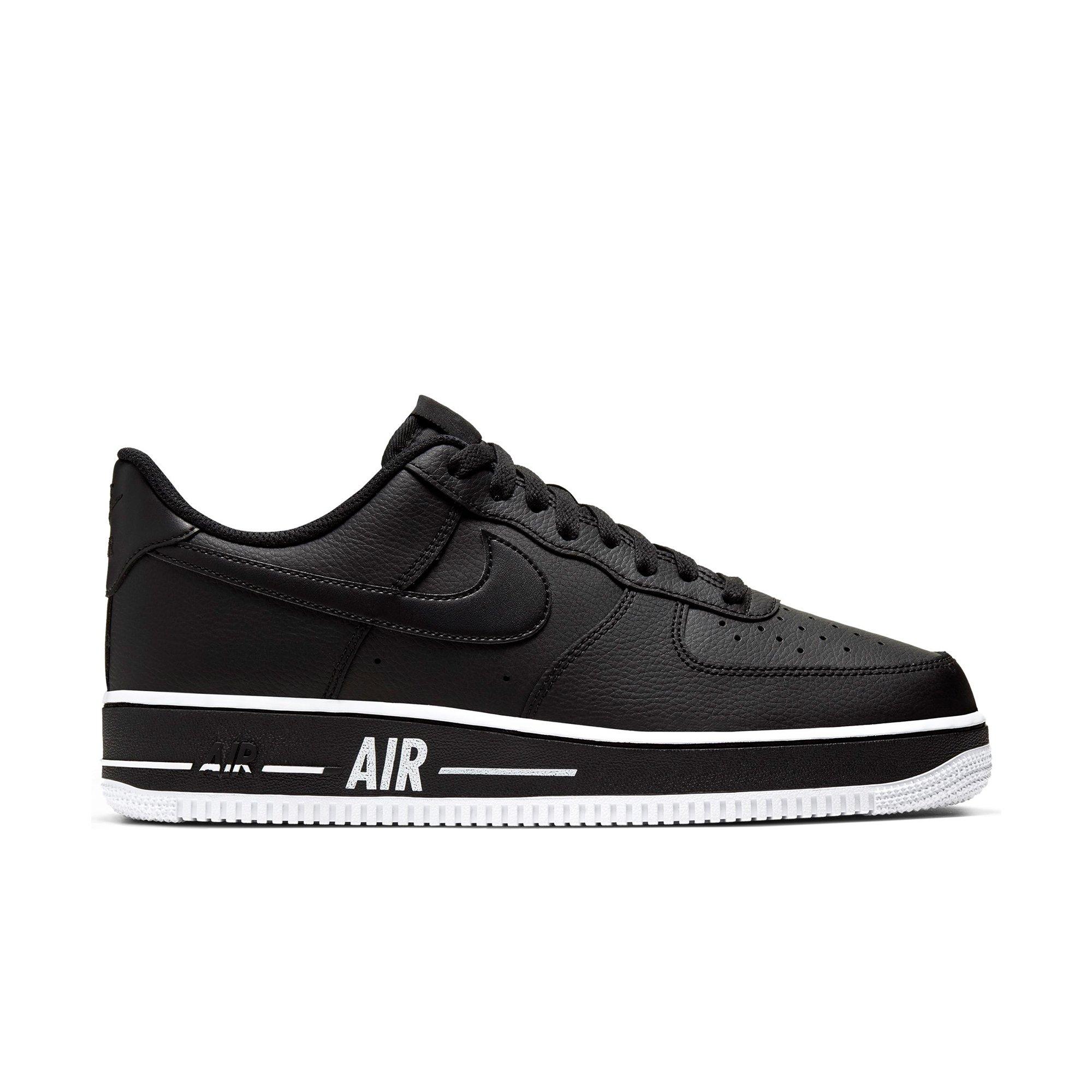 nike black and white shoes air force 1