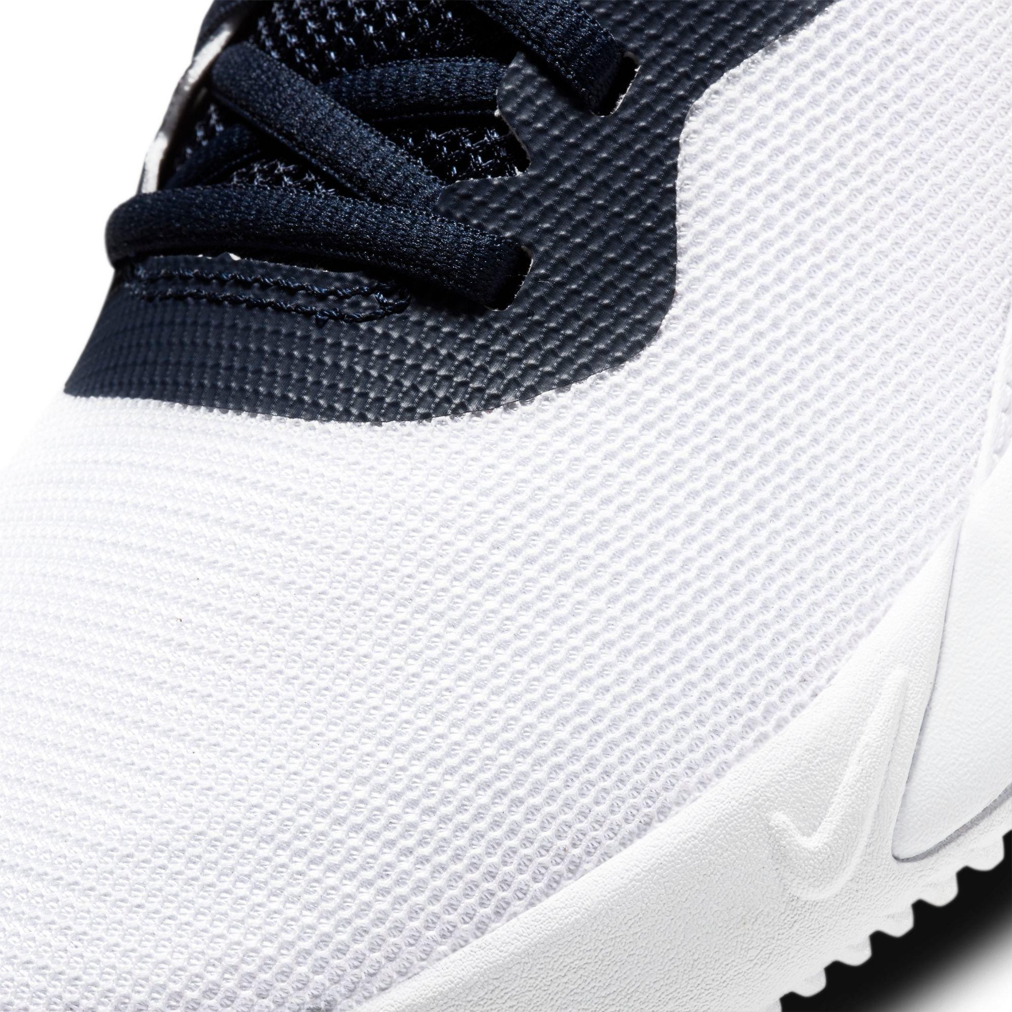 Nike Air Max Impact "White/Red/Blue" Men's Basketball Shoe - WHITE/RED/BLUE Thumbnail View 9