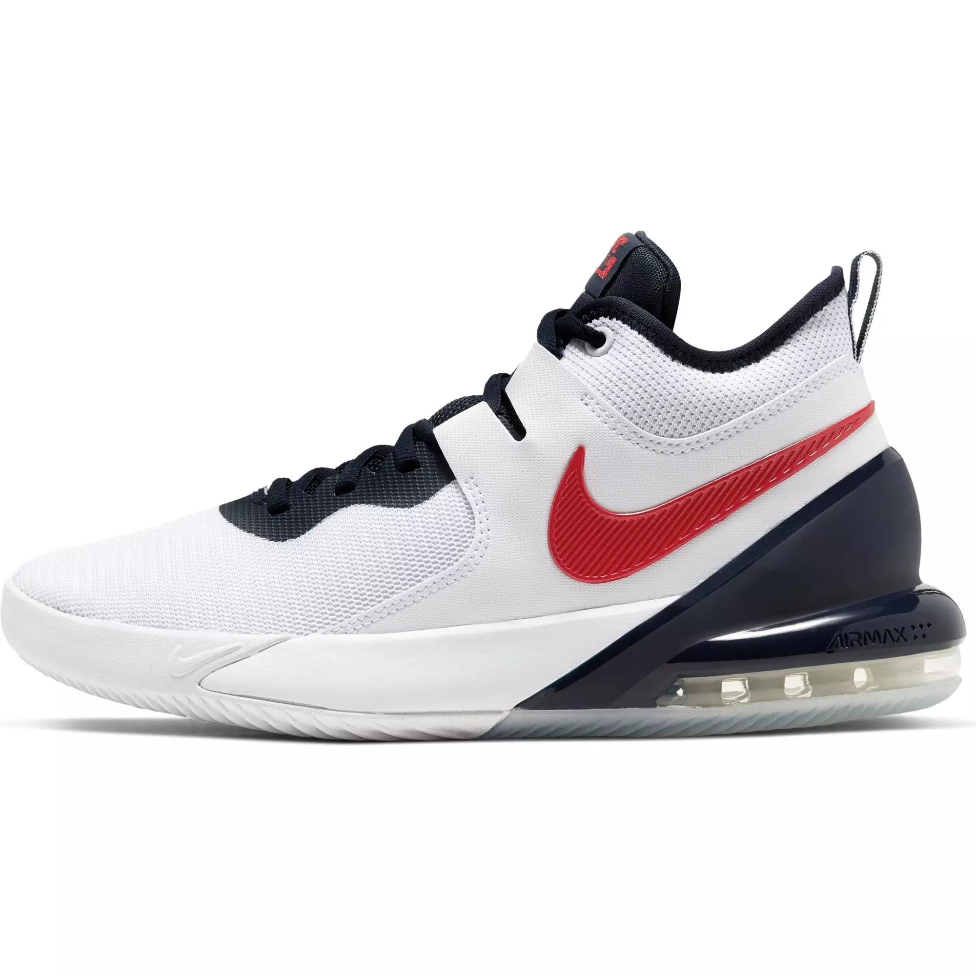 Nike Air Max Impact "White/Red/Blue" Men's Basketball Shoe - WHITE/RED/BLUE
