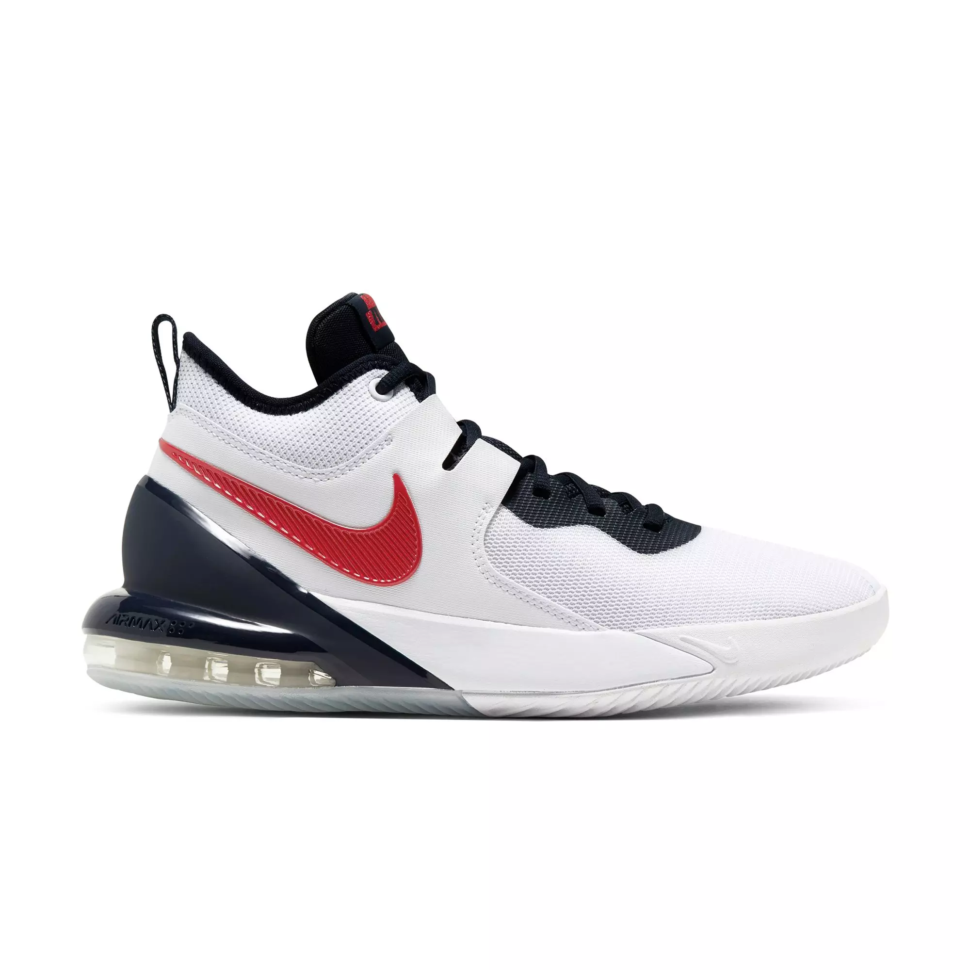 Nike Air Max Impact "White/Red/Blue" Men's Basketball Shoe - WHITE/RED/BLUE