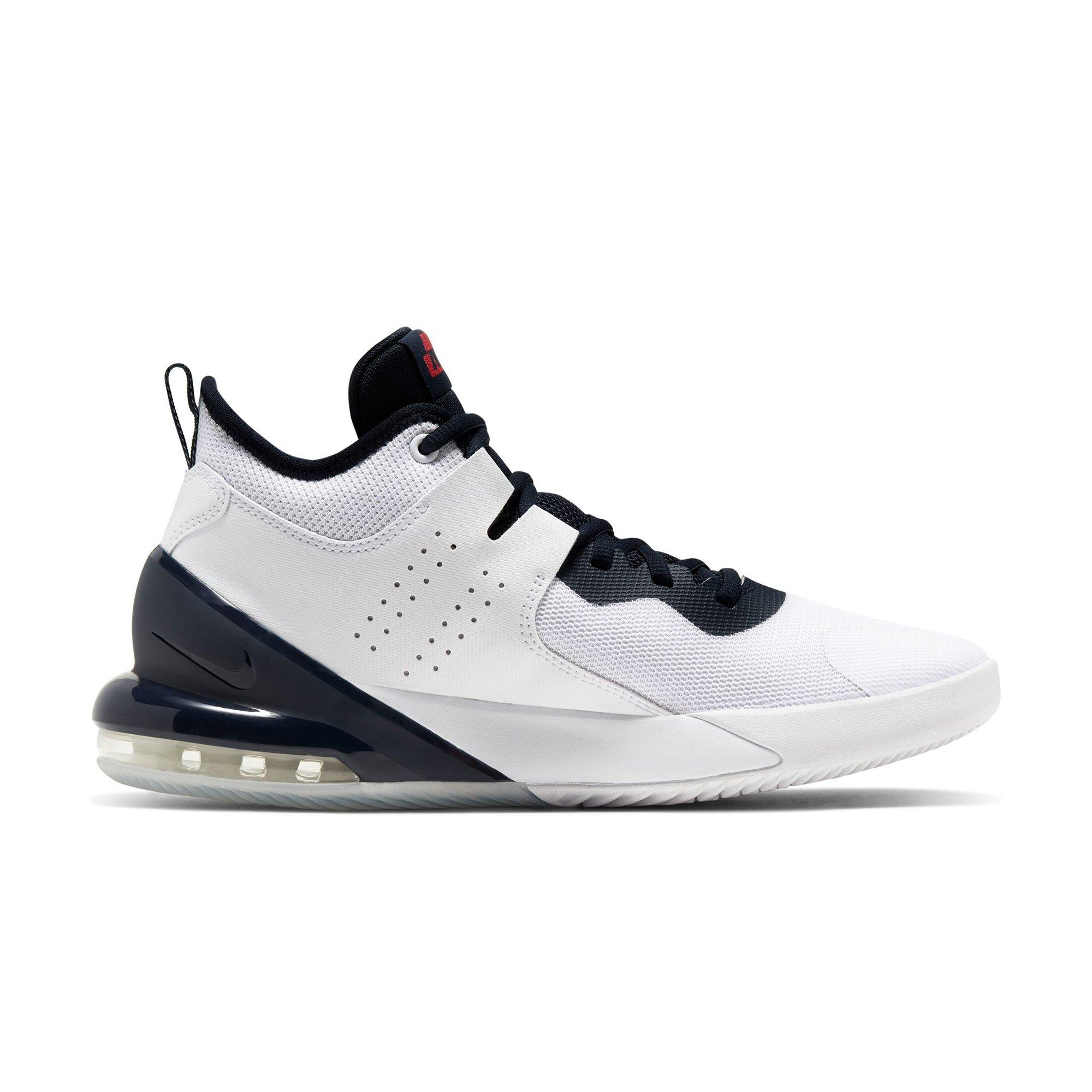 Nike Air Max Impact "White/Red/Blue" Men's Basketball Shoe - WHITE/RED/BLUE Thumbnail View 2