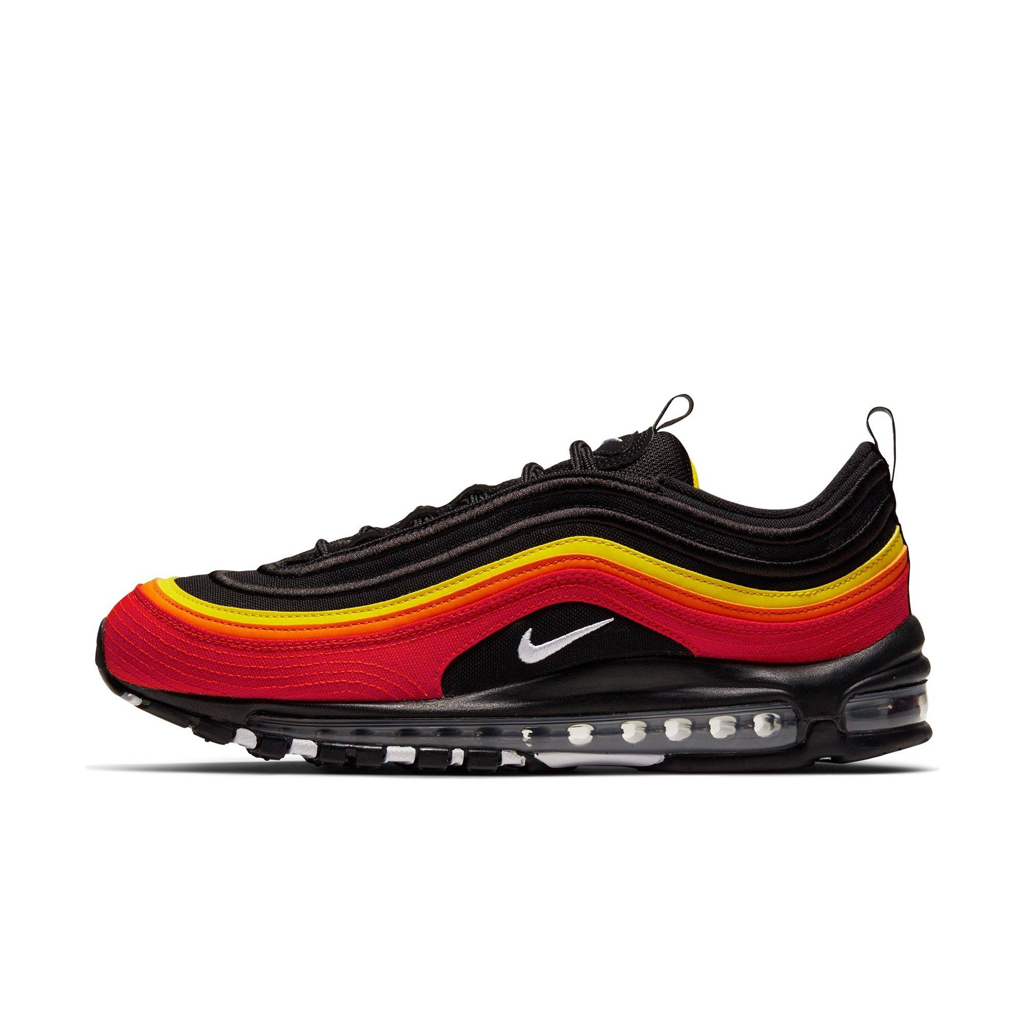 nike air max 97 black grey red